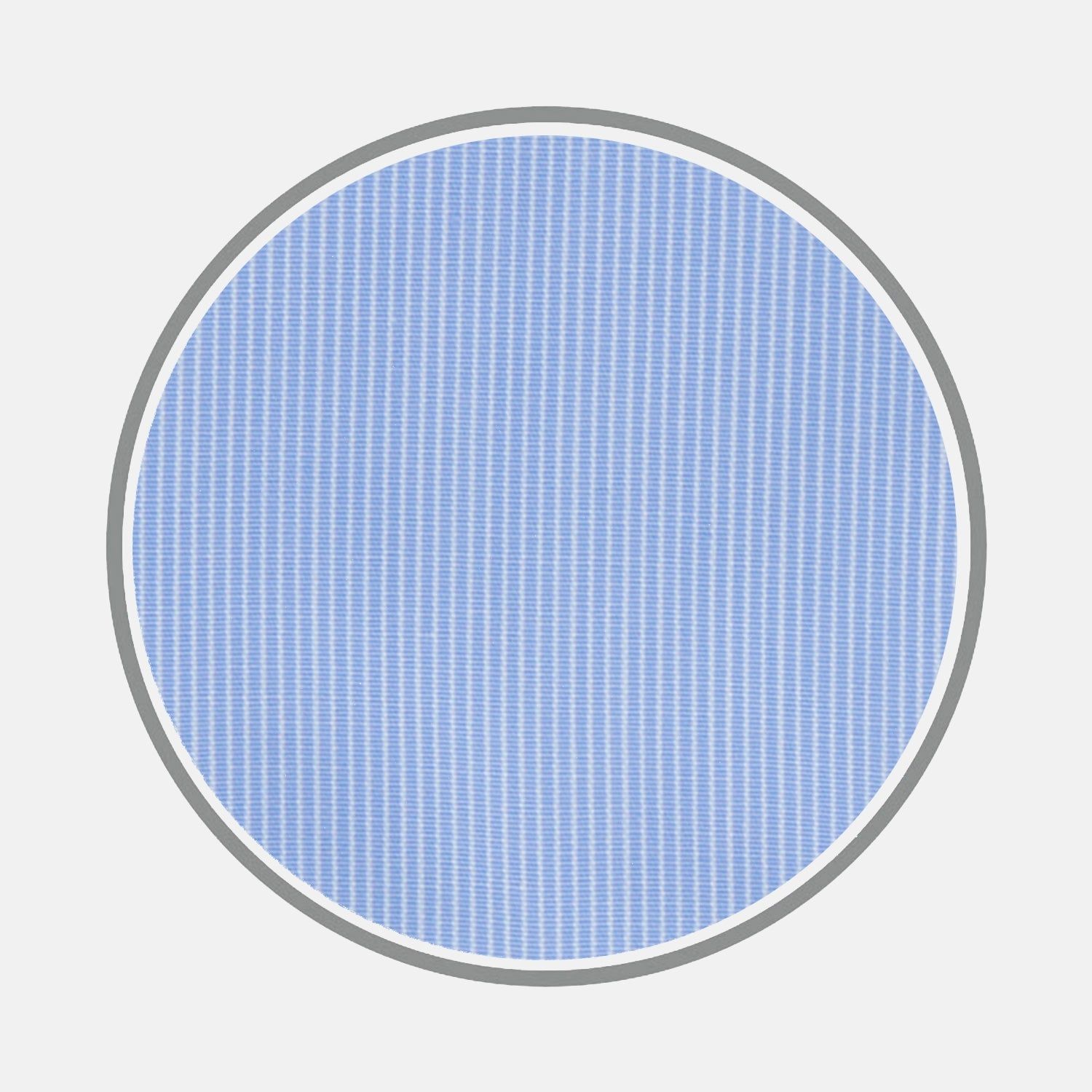 Light Blue Fine Stripe Cotton Fabric