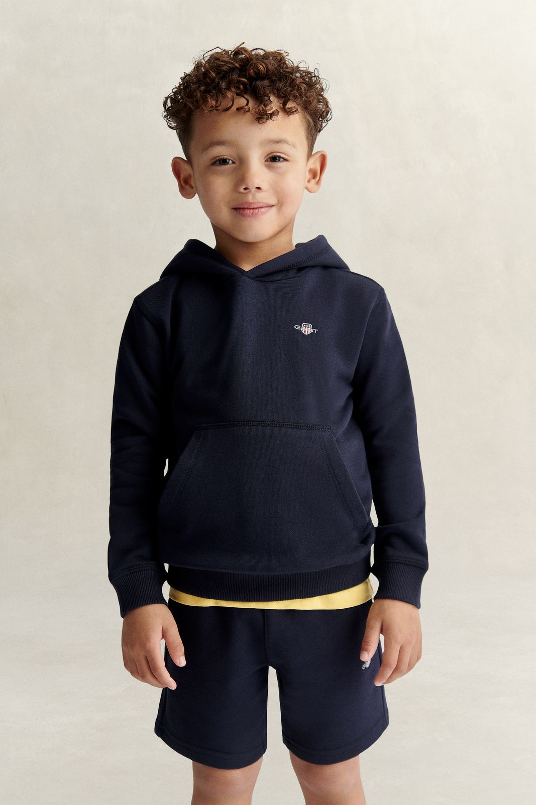Kids Shield Hoodie - EVENING BLUE