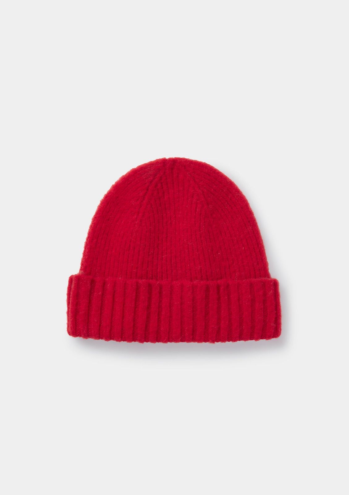Chilli Red Lambswool Beanie
