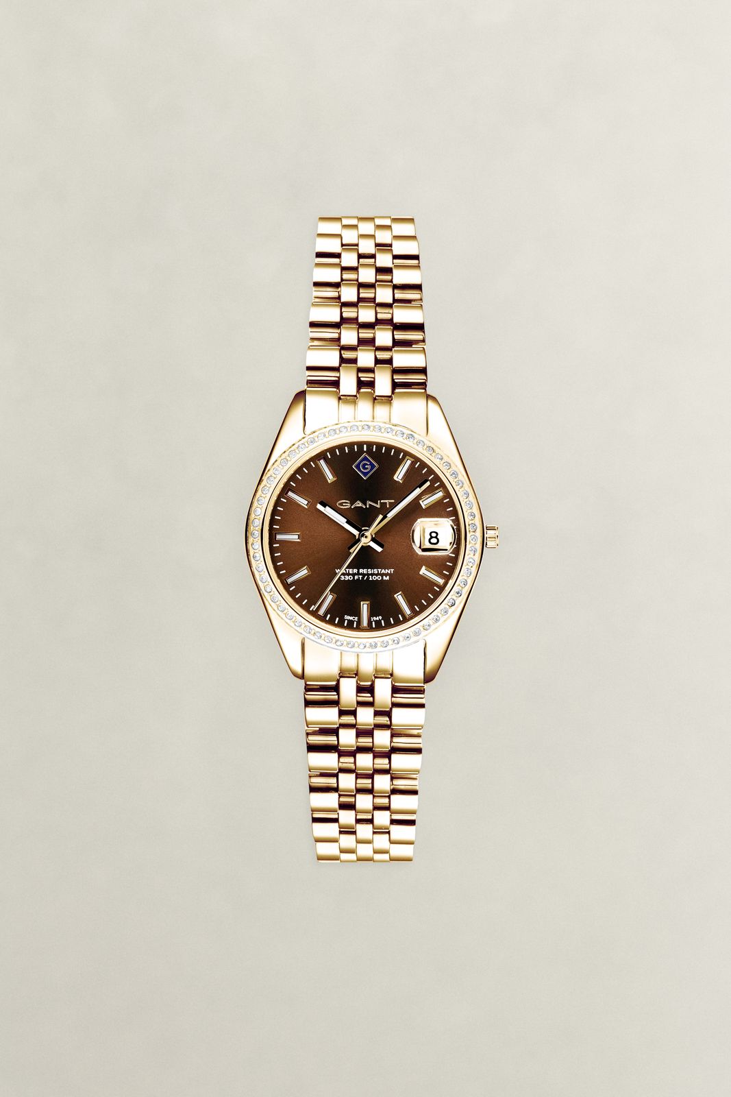 Sussex Mini Bijou Watch - BROWN