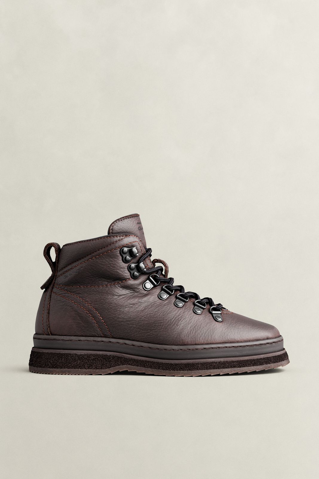 Blistown Leather Boots - DARK BROWN
