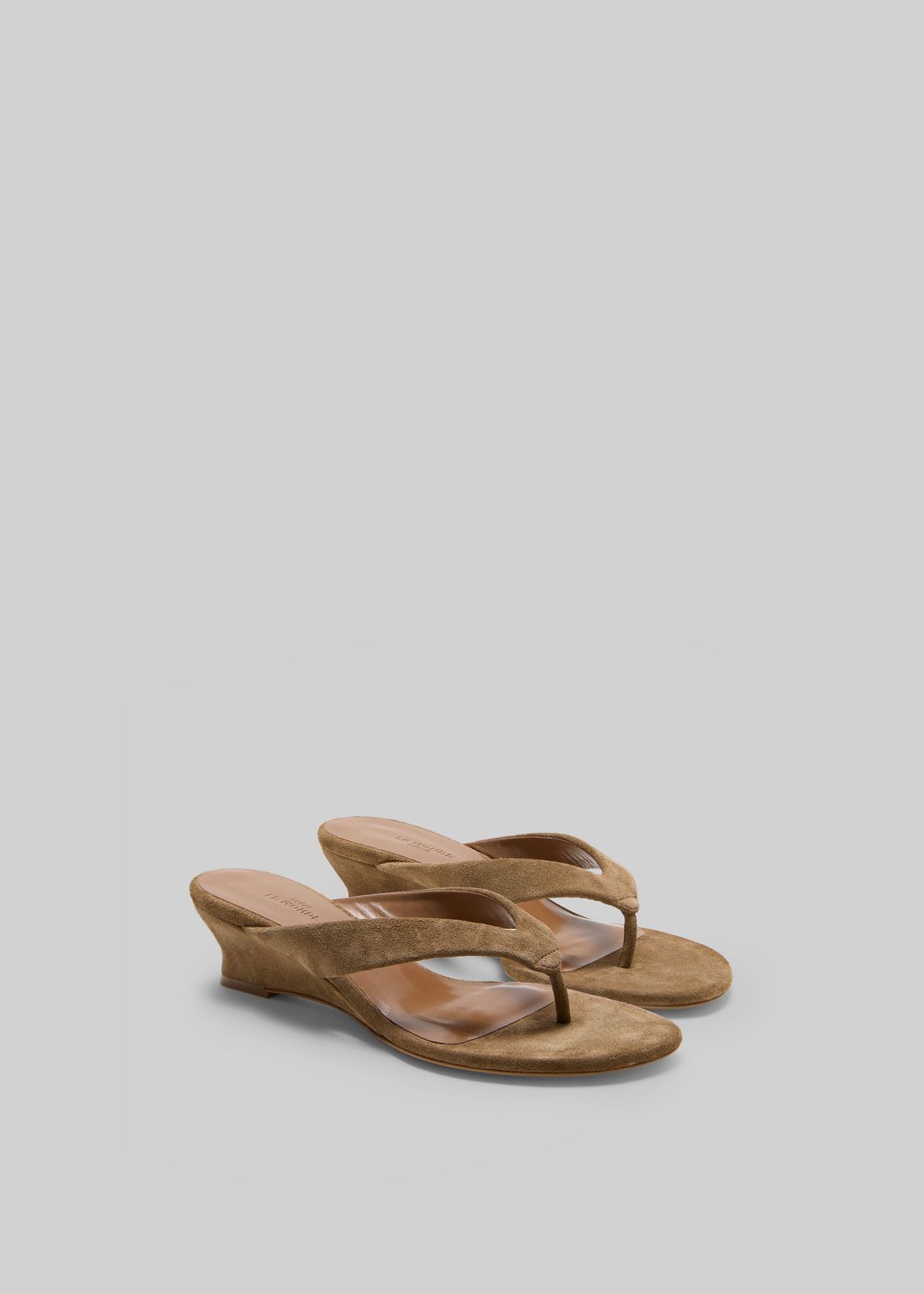 Le Monde Beryl Micro Wedges Thong - Taupe