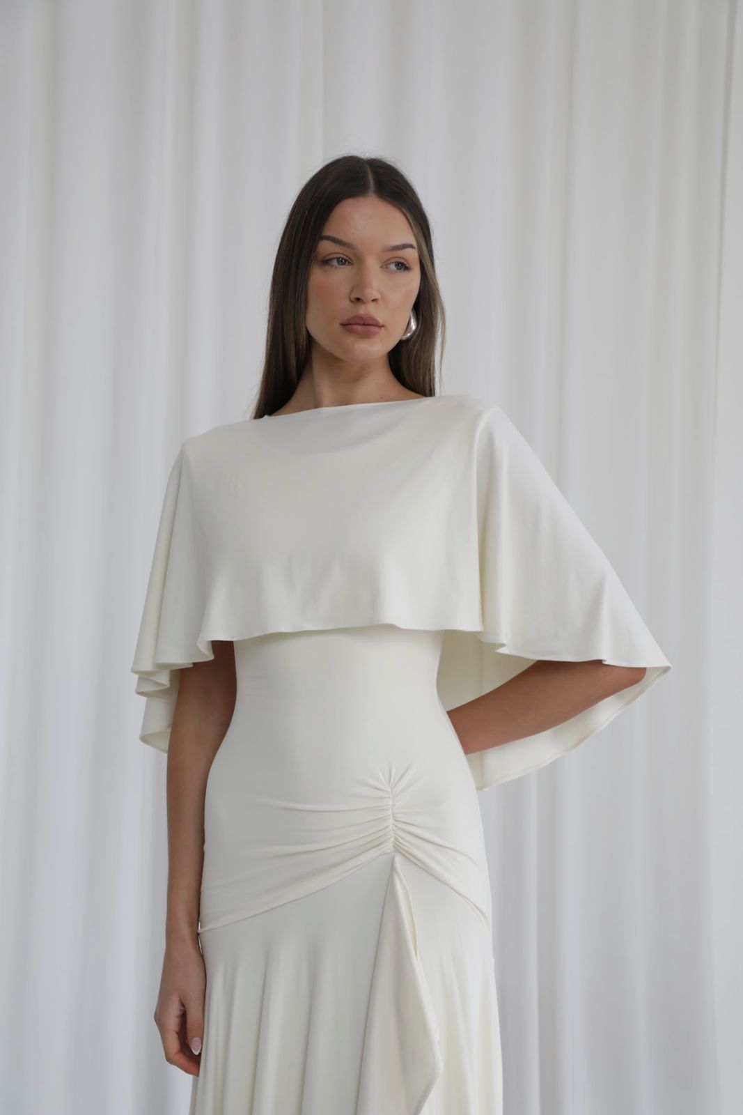 Short Drape Cape