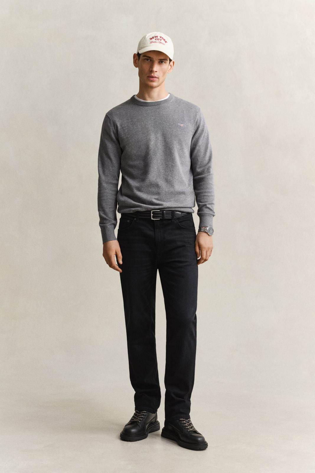 Regular Jeans - Dark Blue Broken In