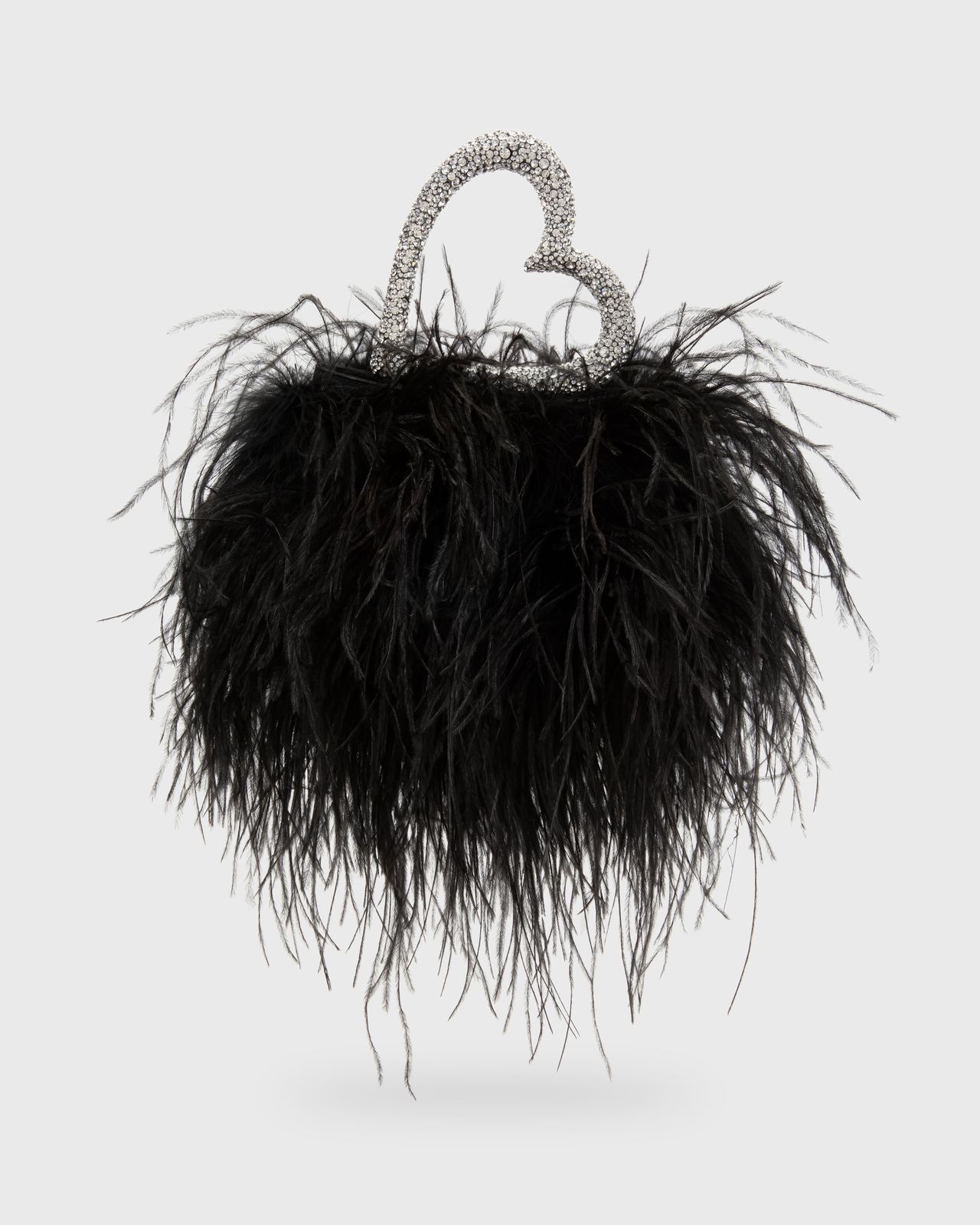 Black Love Feather Pouch