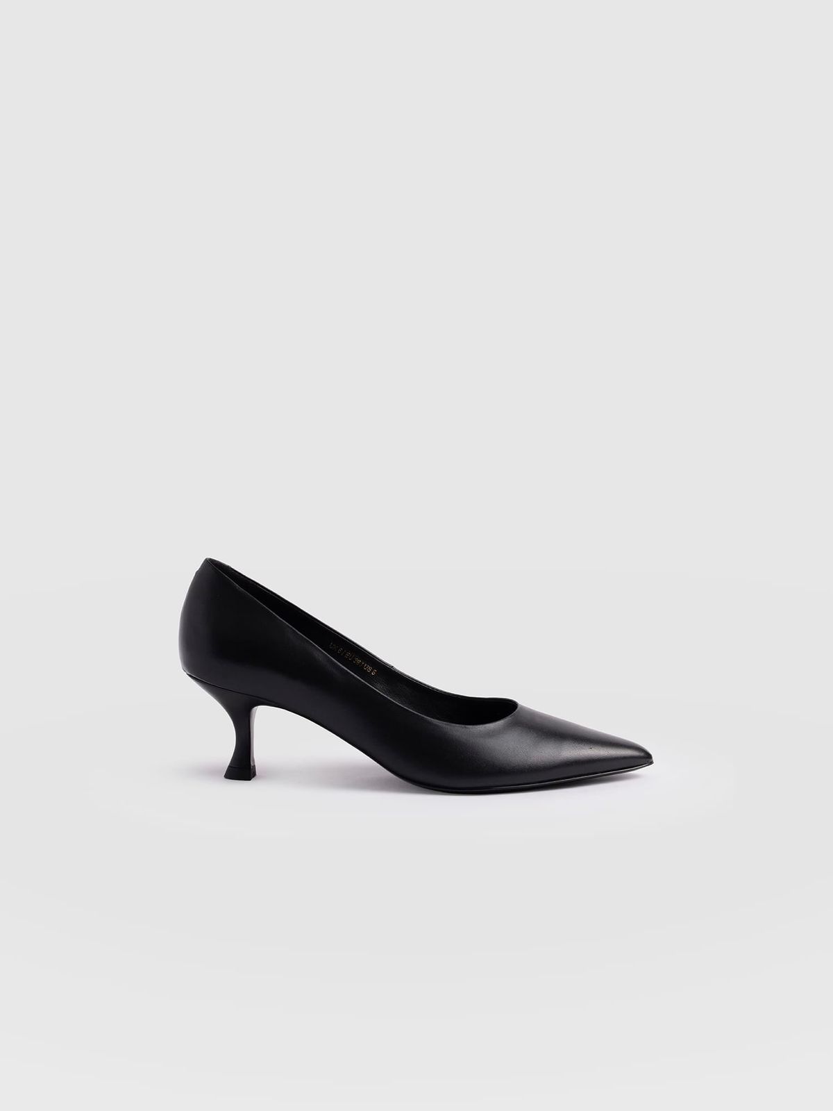 Emmeline Kitten Heels - Black