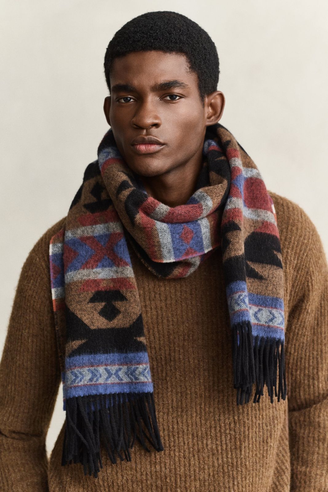 Geometric Scarf - MULTICOLOR