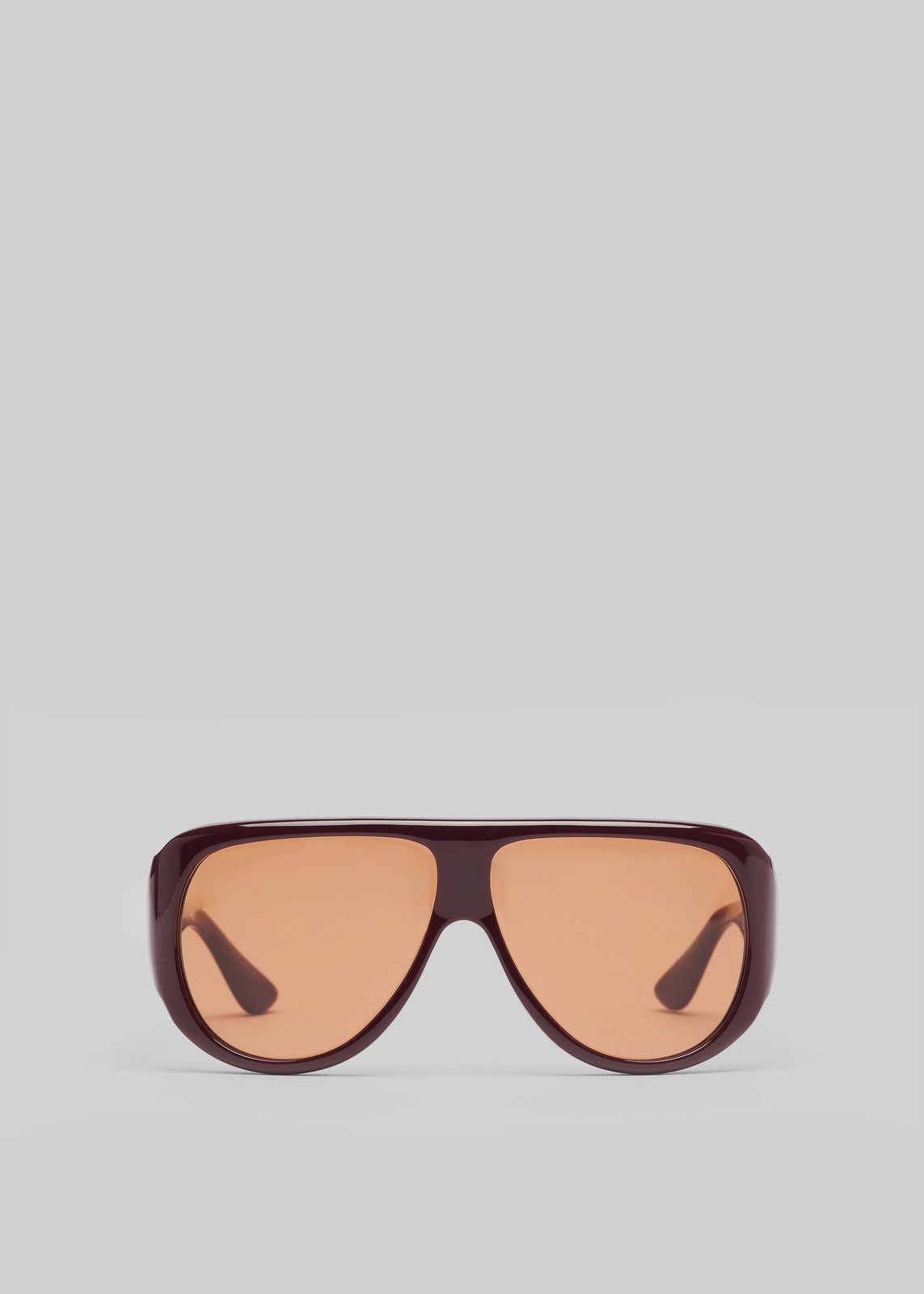 Port Tanger Gambia Sunglasses - Crimson Acetate/Tobacco Lens