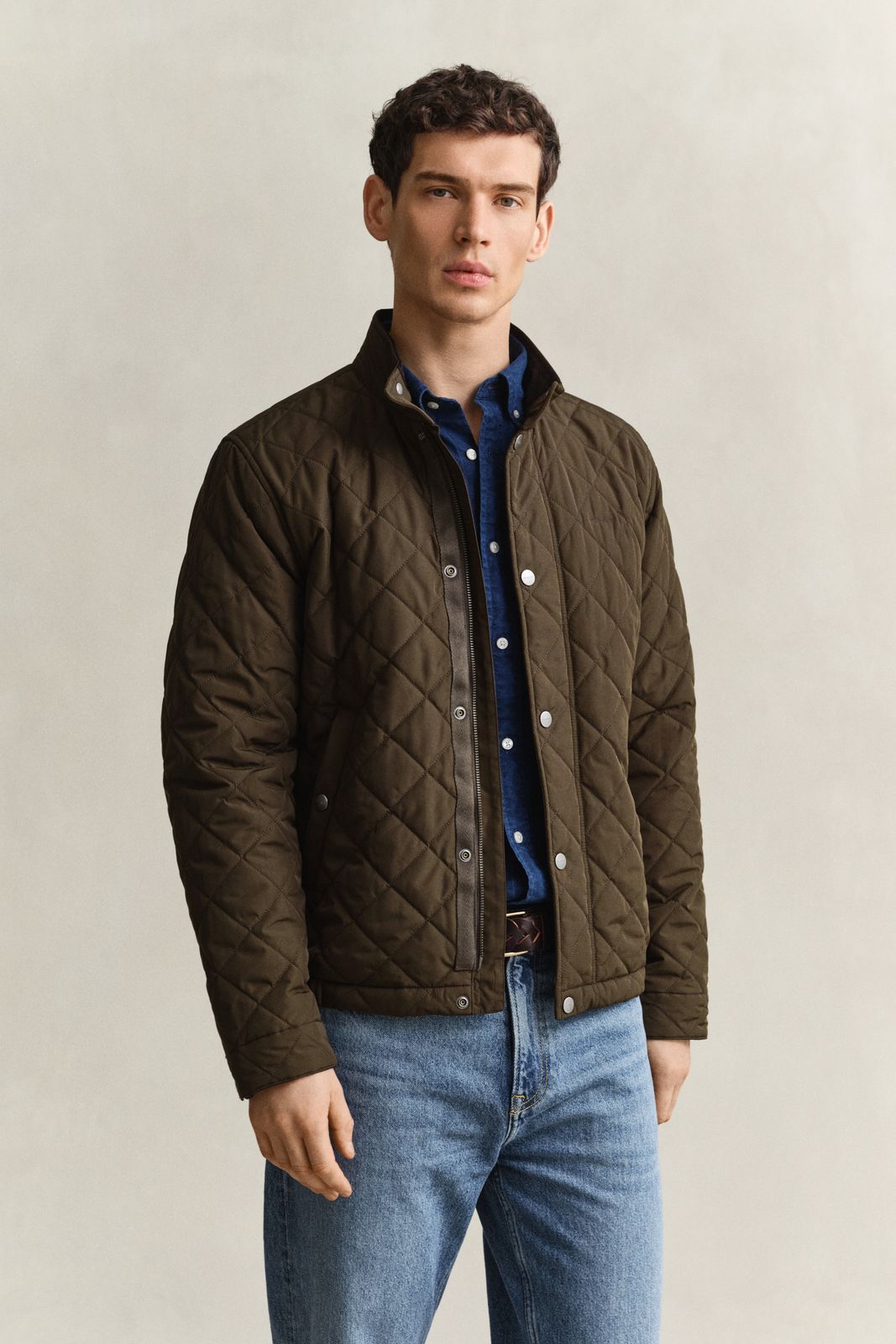 Quilted Jacket - BLACK