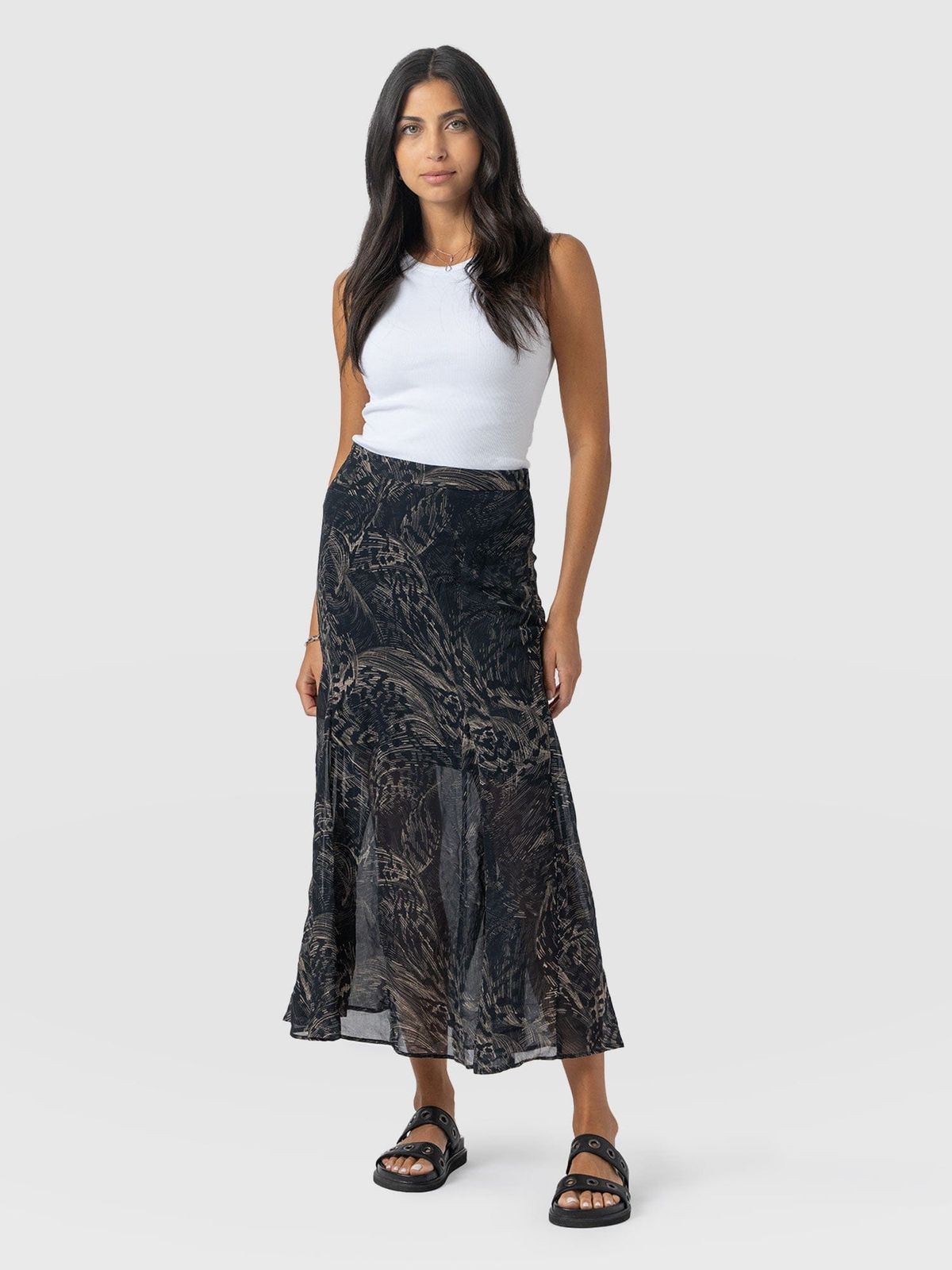 Audrey Skirt - Spot Feather