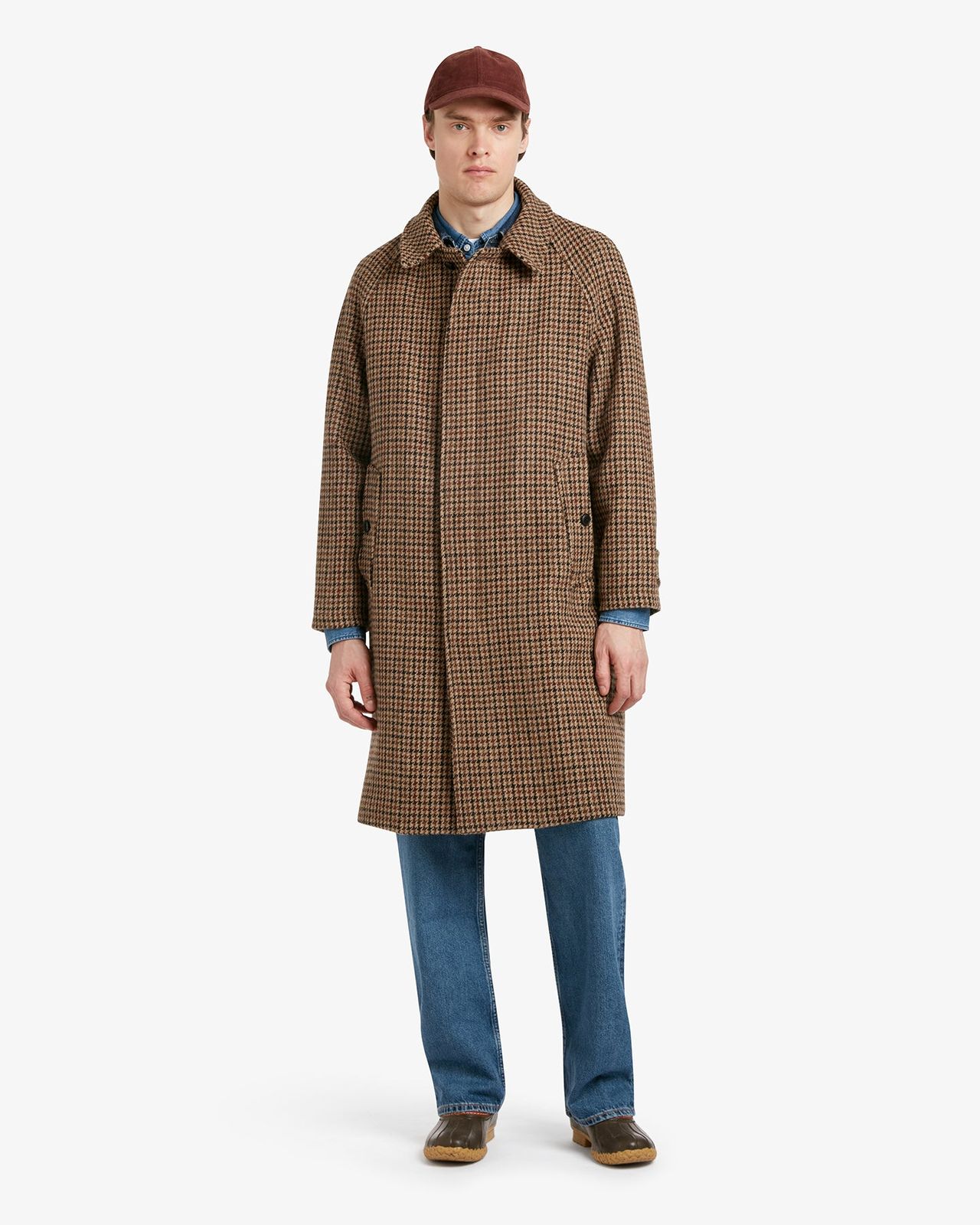 Men's Hynes Harris Tweed® Overcoat