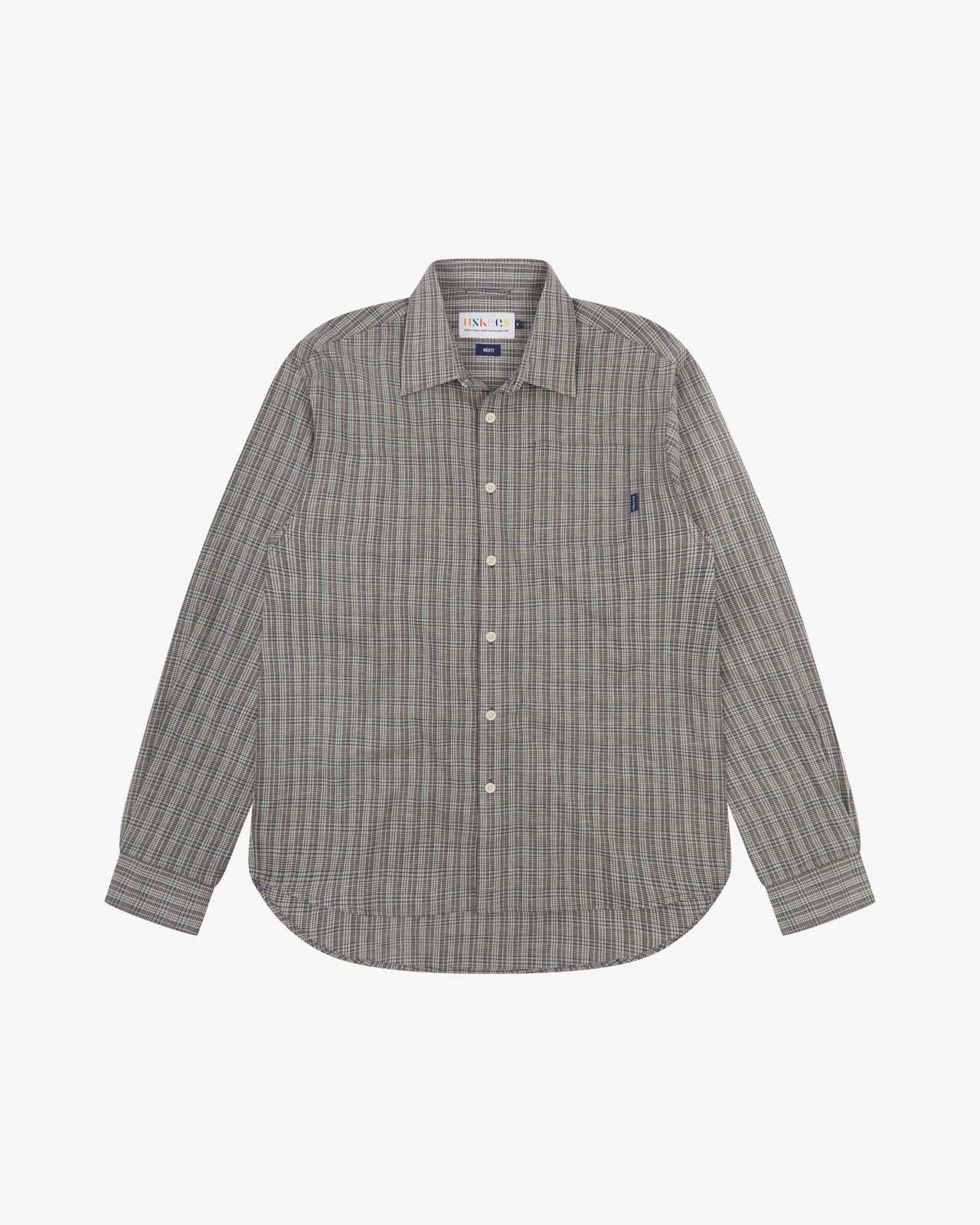 6011 Timber Leah Shirt - Trafford Grey Plaid