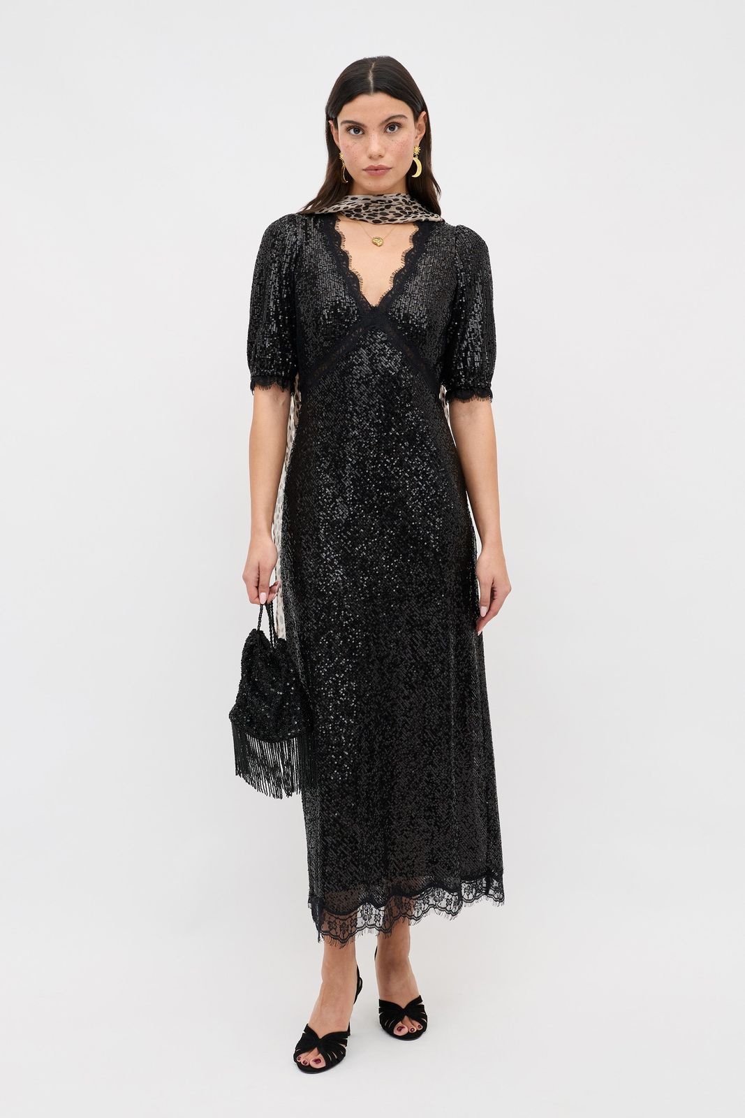 Verena - Embellishment Black