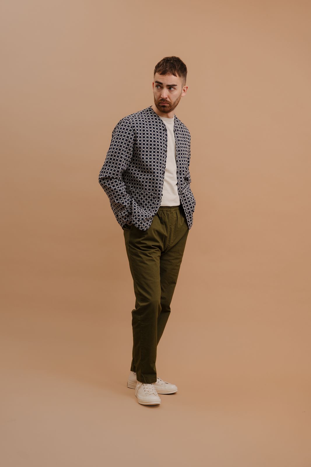 Archive Jacquard Liner Jacket