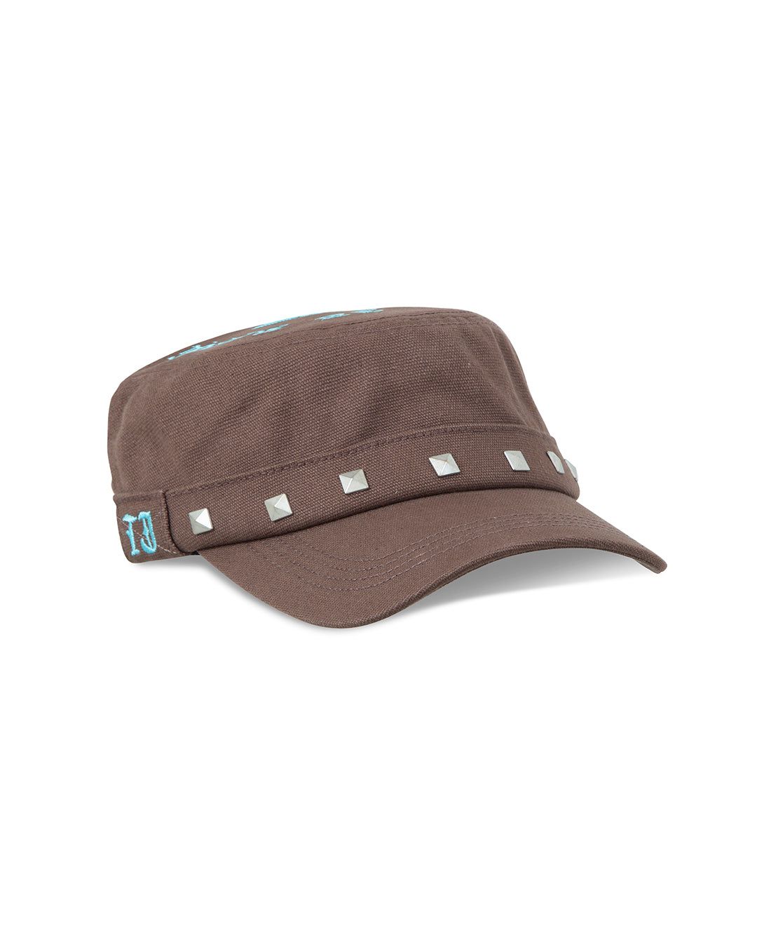 Studded Brown Guerrilla Cap