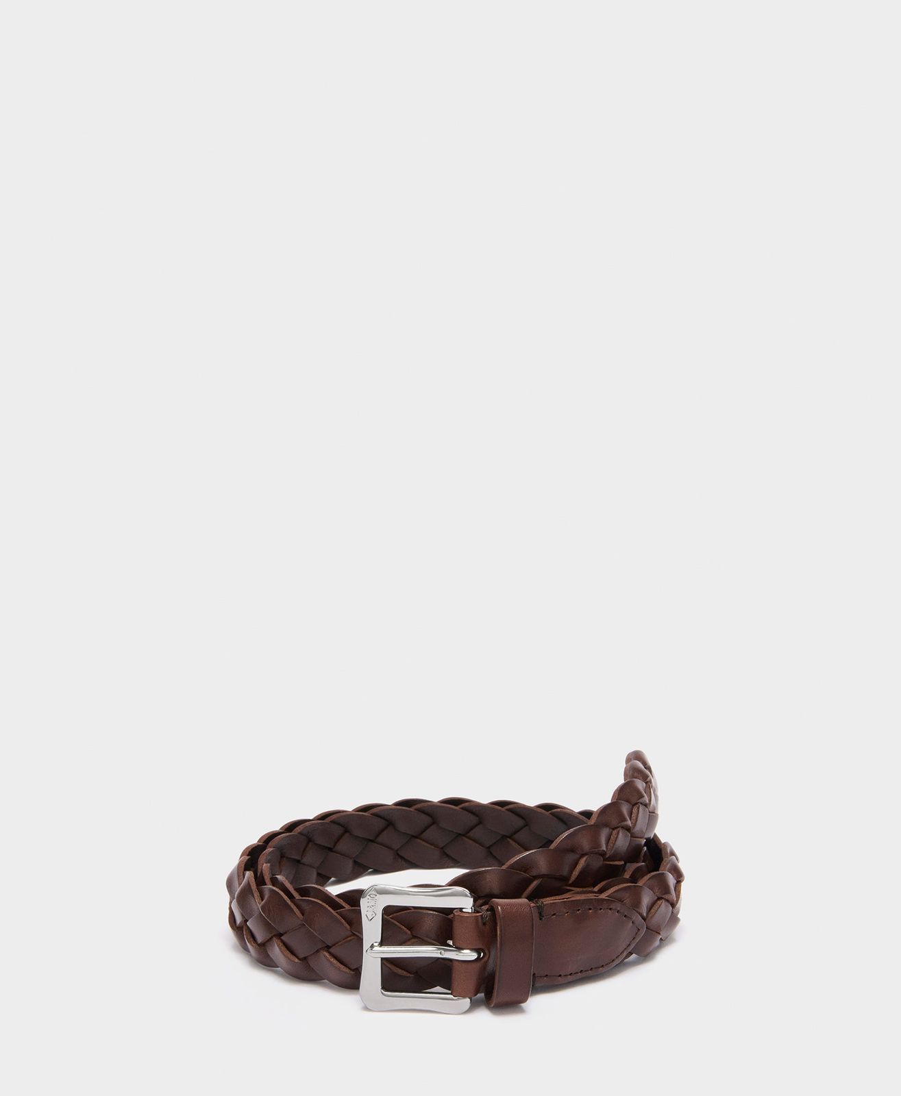 Envelope Buckle Wide Plaited Belt - 25mm