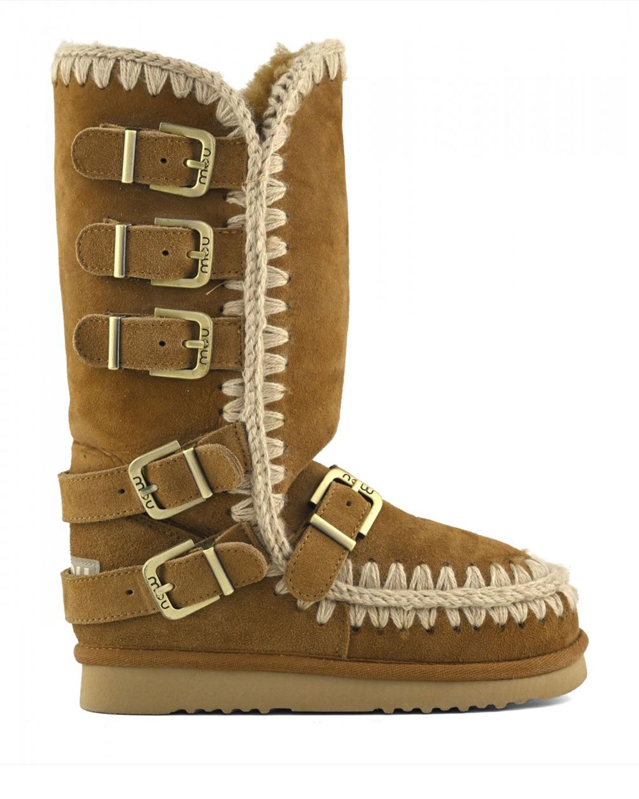 Eskimo 40 Buckle Cognac Suede MU.FW101137A
