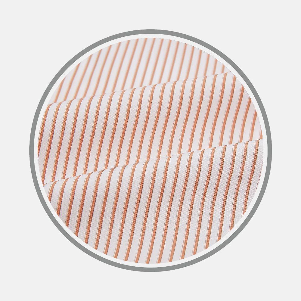 Orange Multi Stripe Fabric