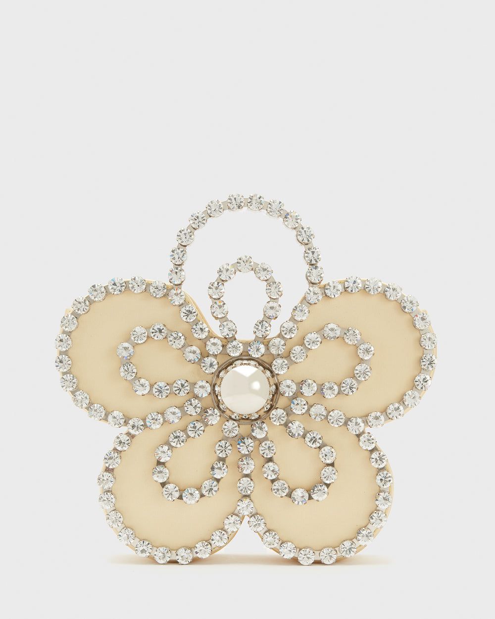 Pale Yellow Flower Eternity Clutch