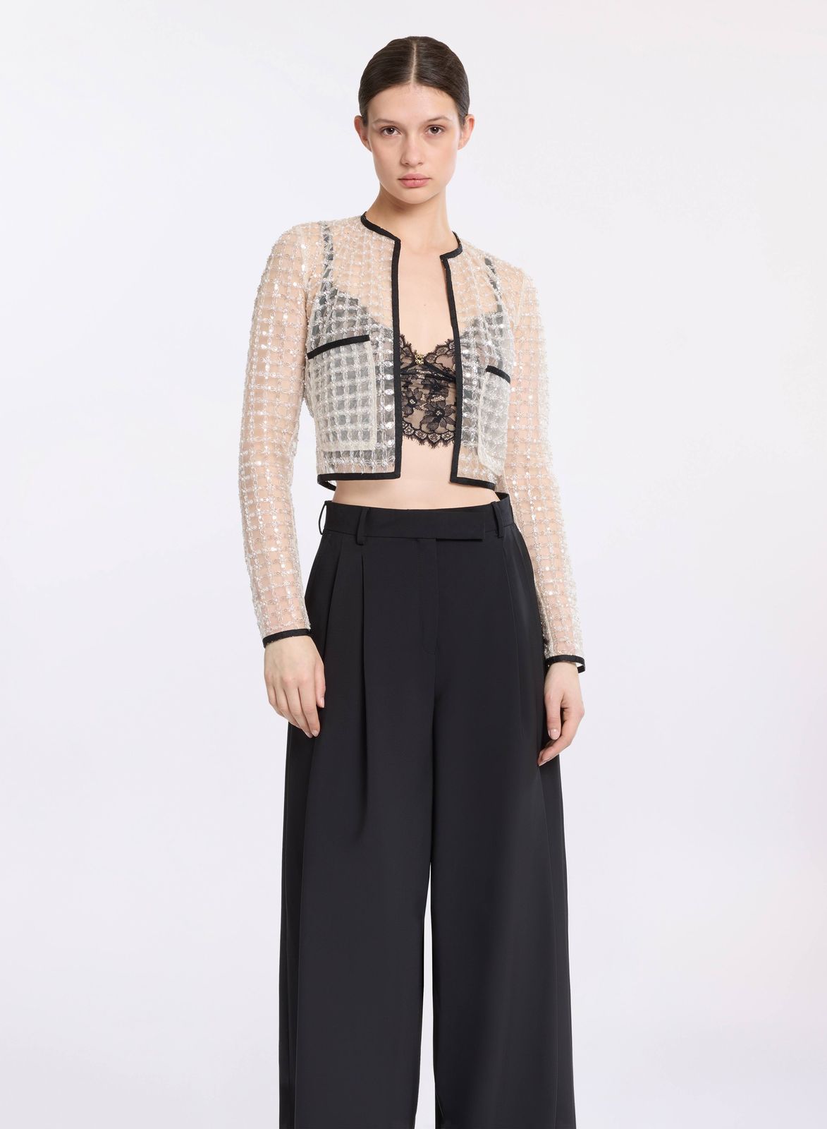 Pearl Cropped Jacket