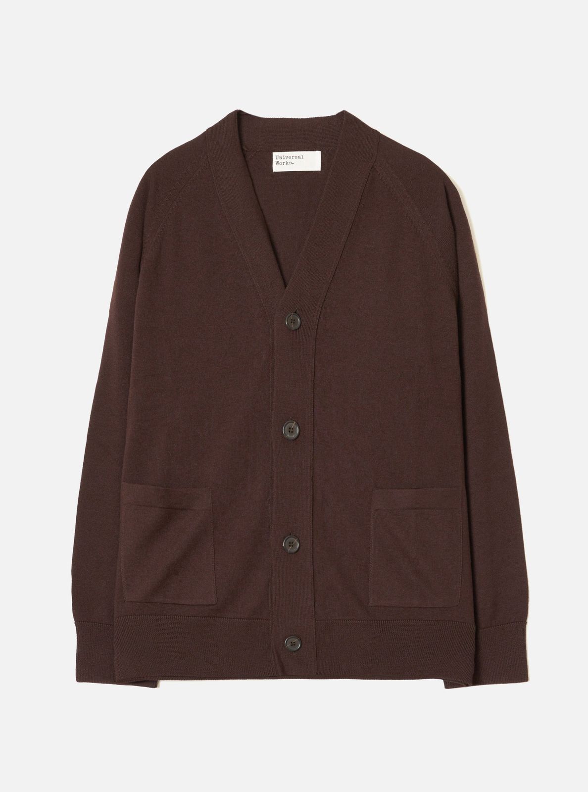 Expresso Merino Loose Cardigan Ii