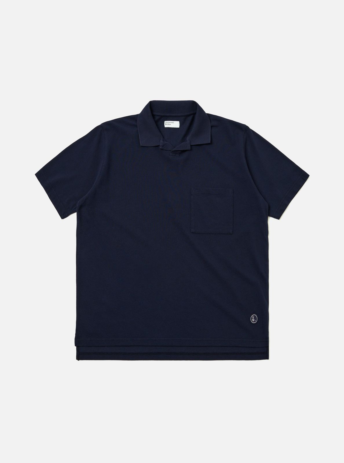 Bright Navy Piquet Vacation Polo