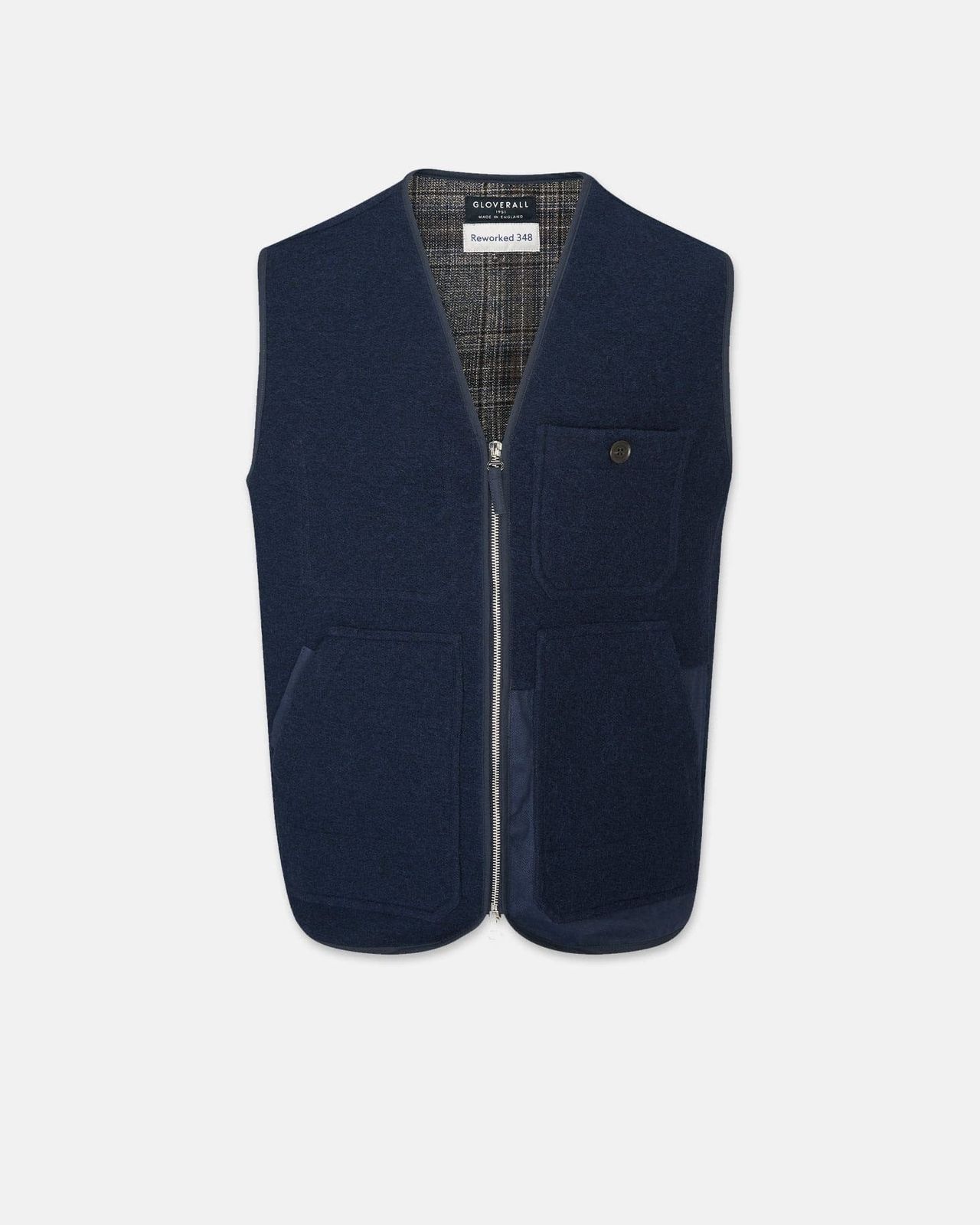 Men's Renewed Works Vest Navy