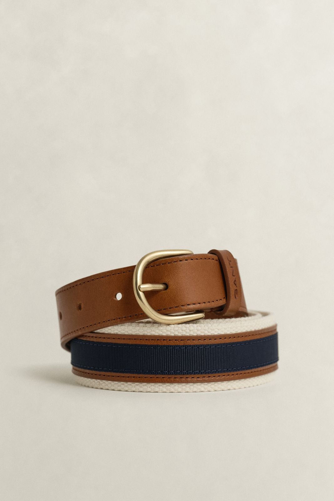 Grosgrain Webbing Belt - EVENING BLUE