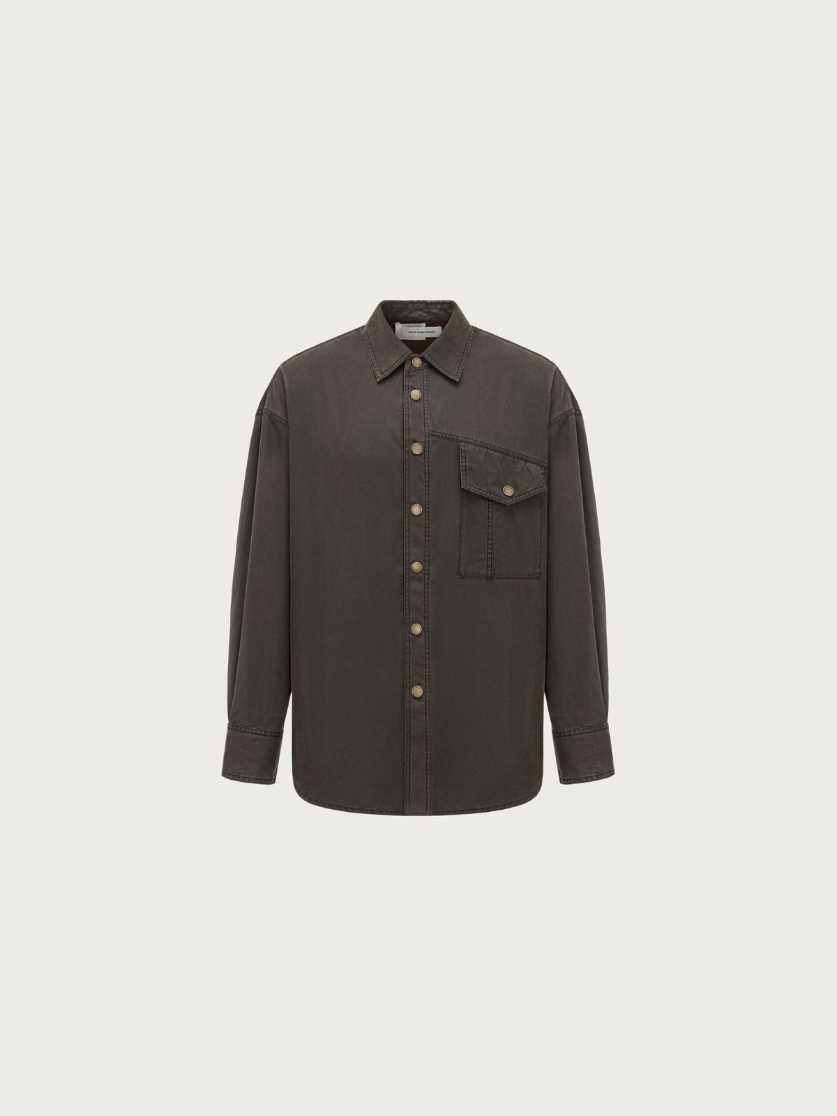 WASHED WORKWEAR POCKET SHIRT