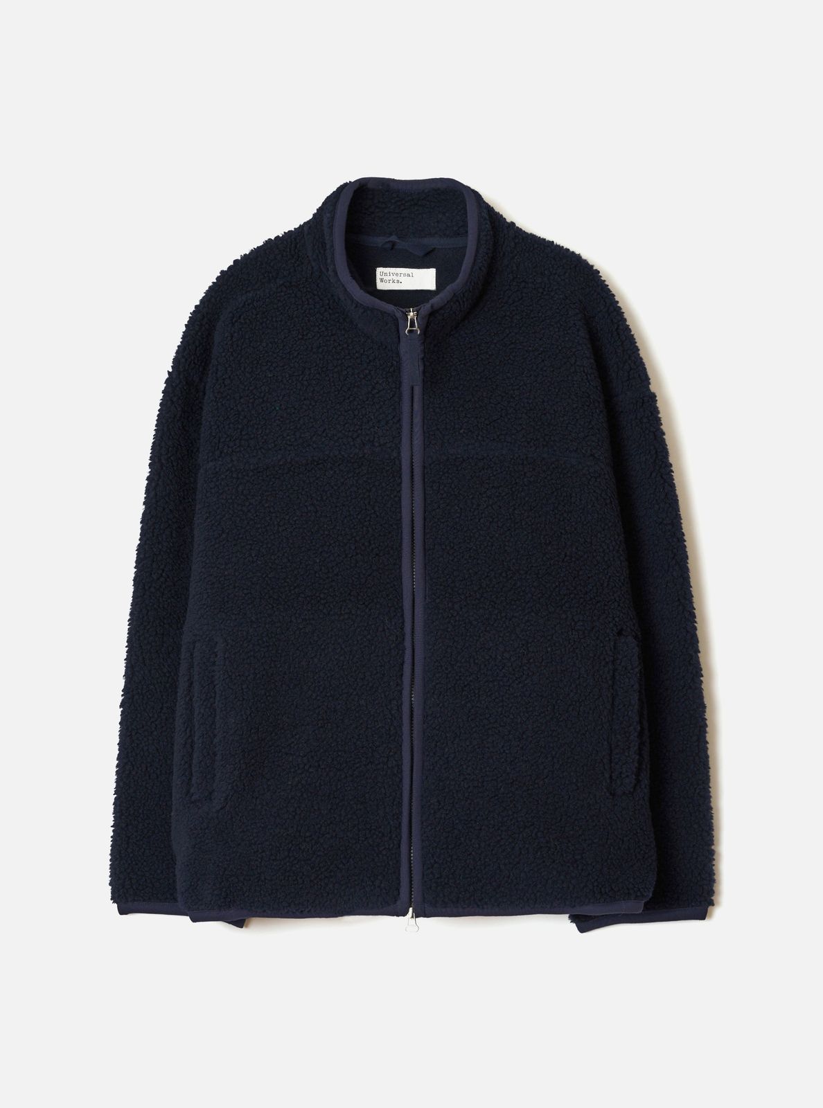 Navy Artic Fleece Hep Mountain Jacket
