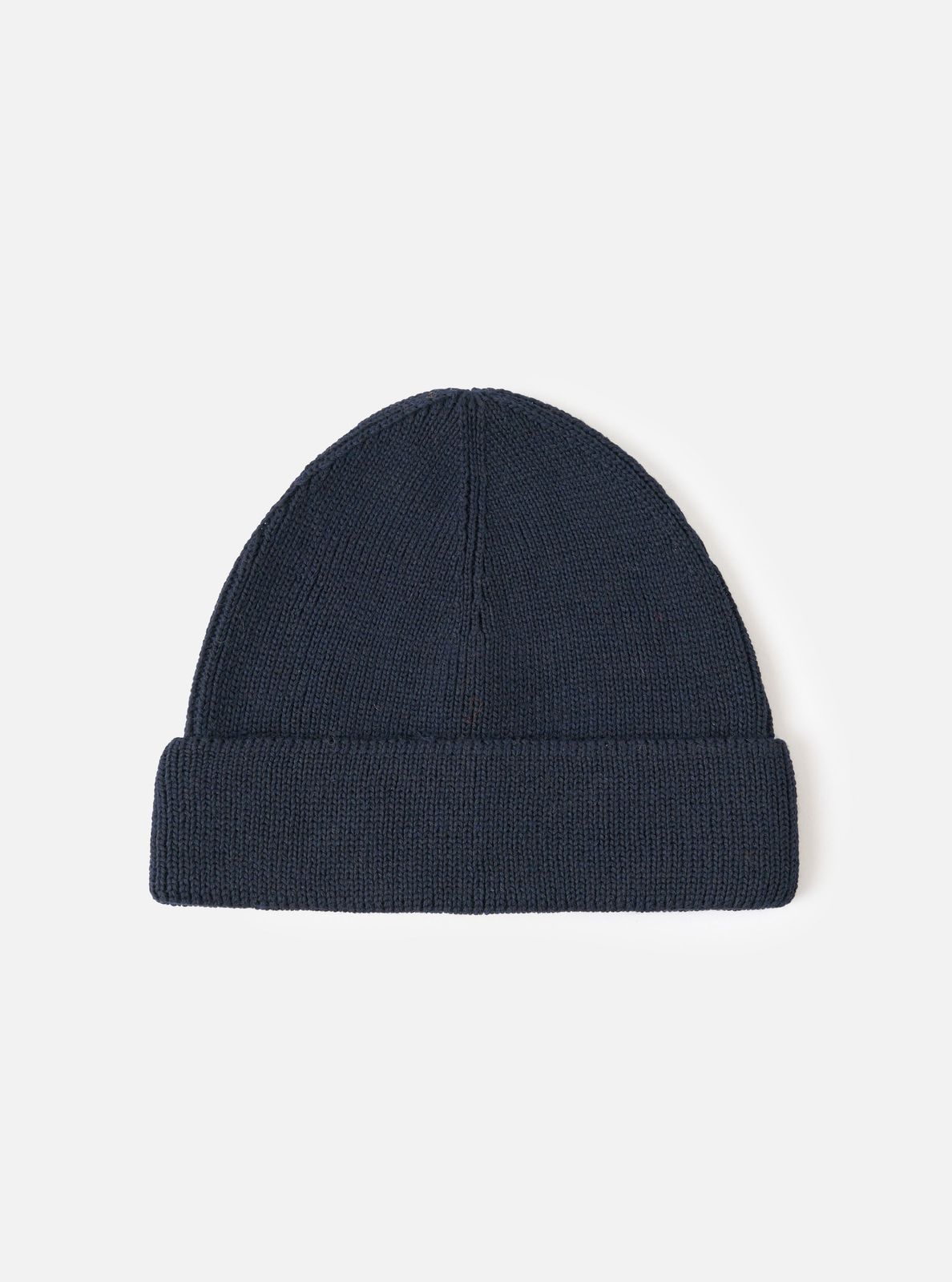 Navy Merino Knit Watch Cap