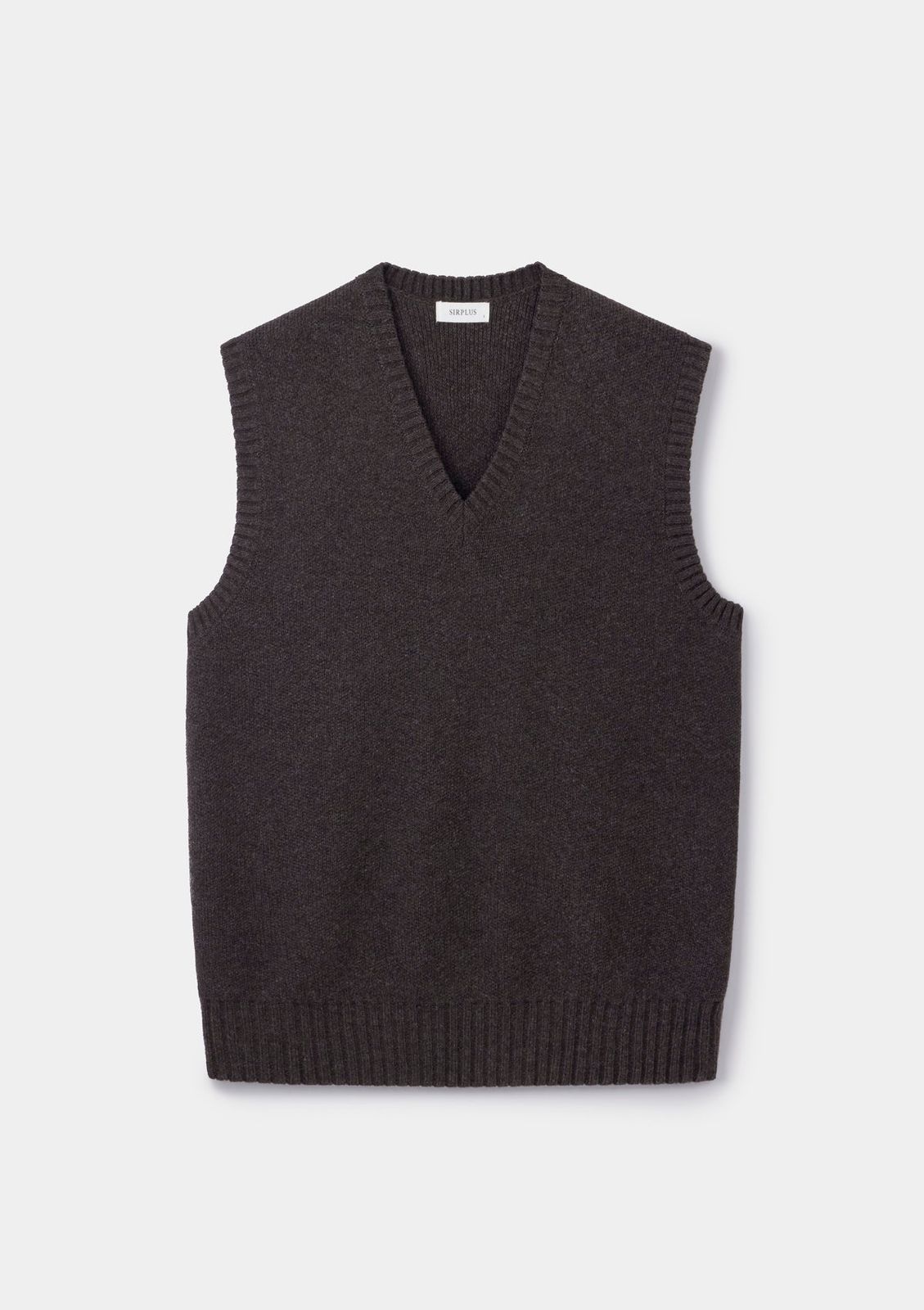 Cocoa Lambswool Vest