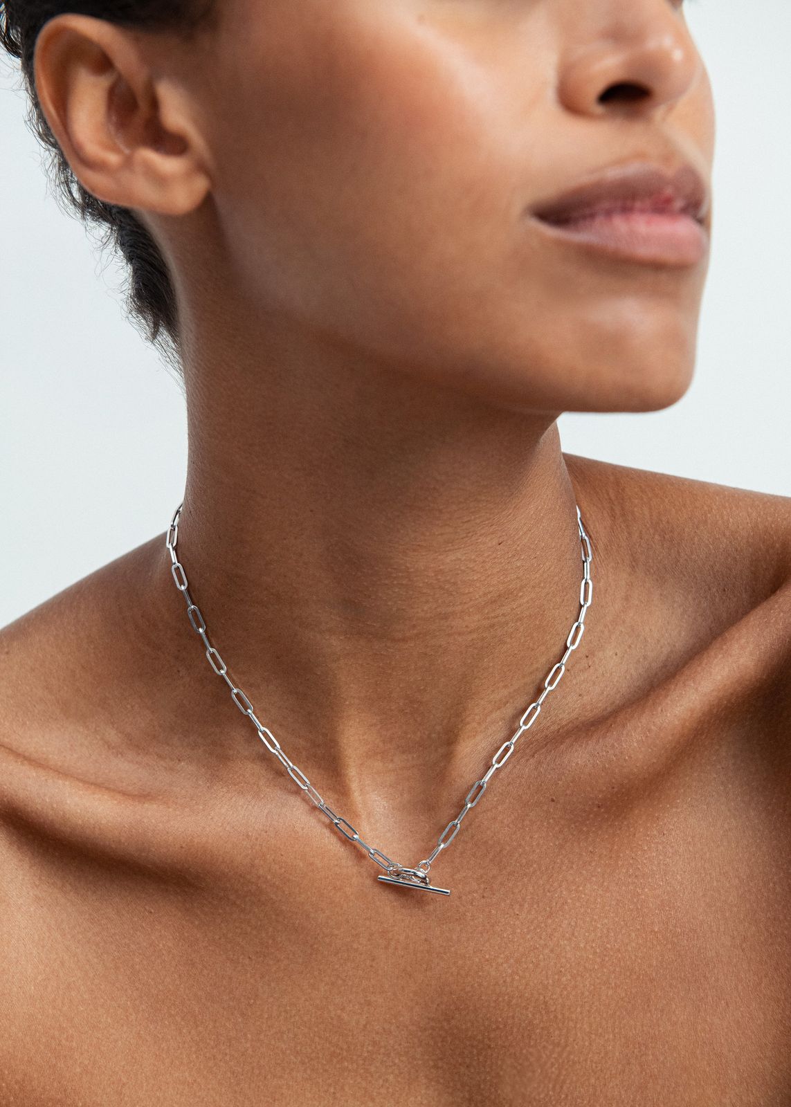 Otiumberg Love Link Necklace - Silver