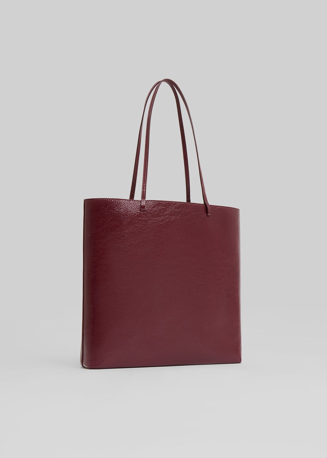 Mansur Gavriel Large Filo Tote - Claret