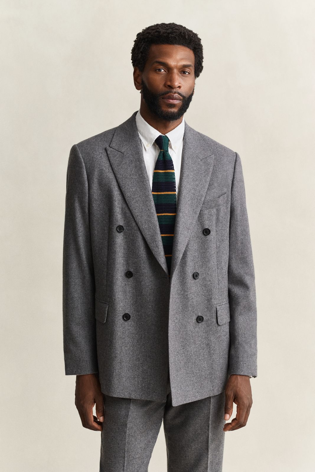 Cashmere Suit Jacket - DUSKY ANTHRACITE
