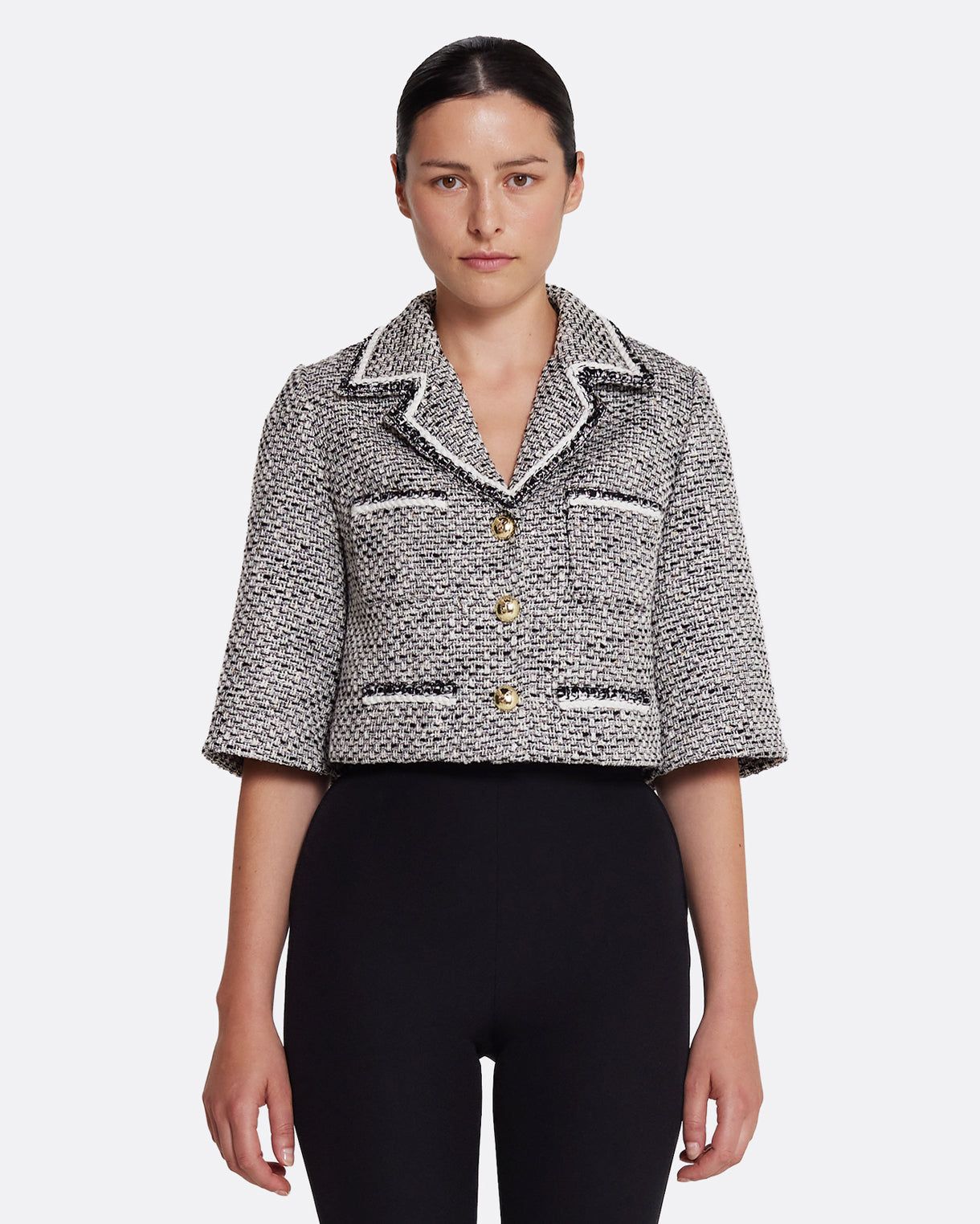 Marzia Jacket in Greyscale