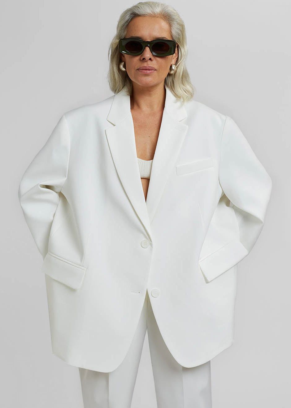 Bea Blazer - White