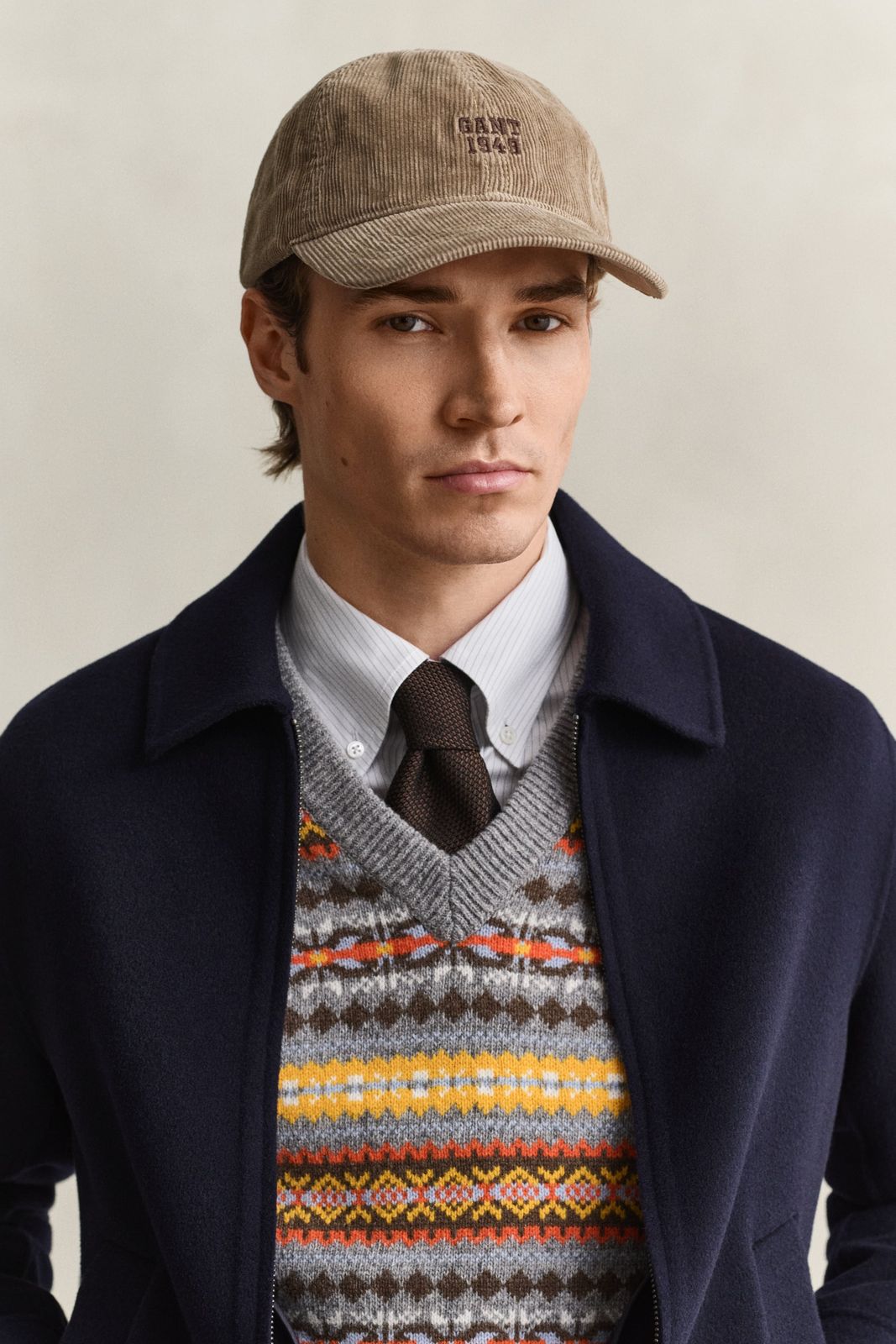 Corduroy Cap - LIGHT TAUPE