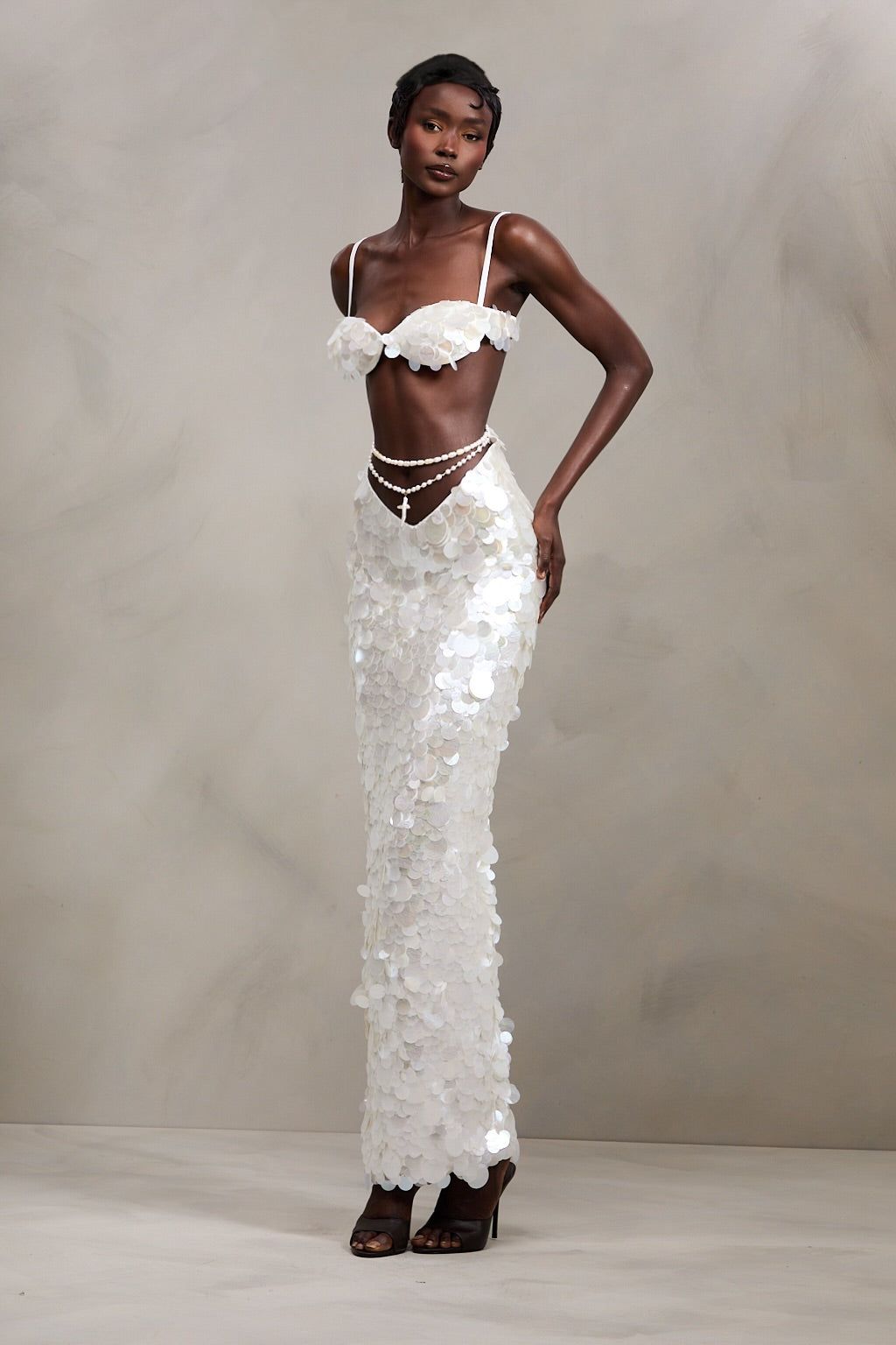 Perla Maxi Skirt Ready To Ship