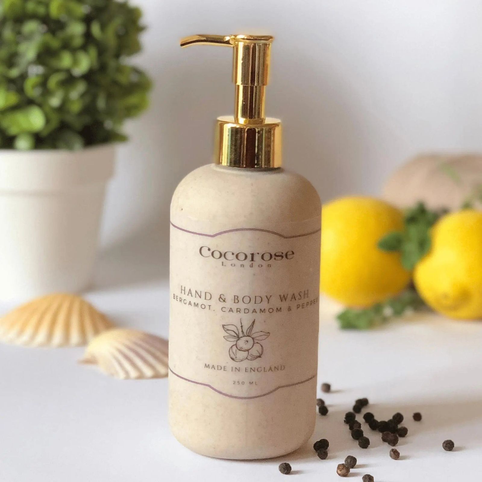 Hand & Body Wash - Bergamot, Cardamom & Pepper