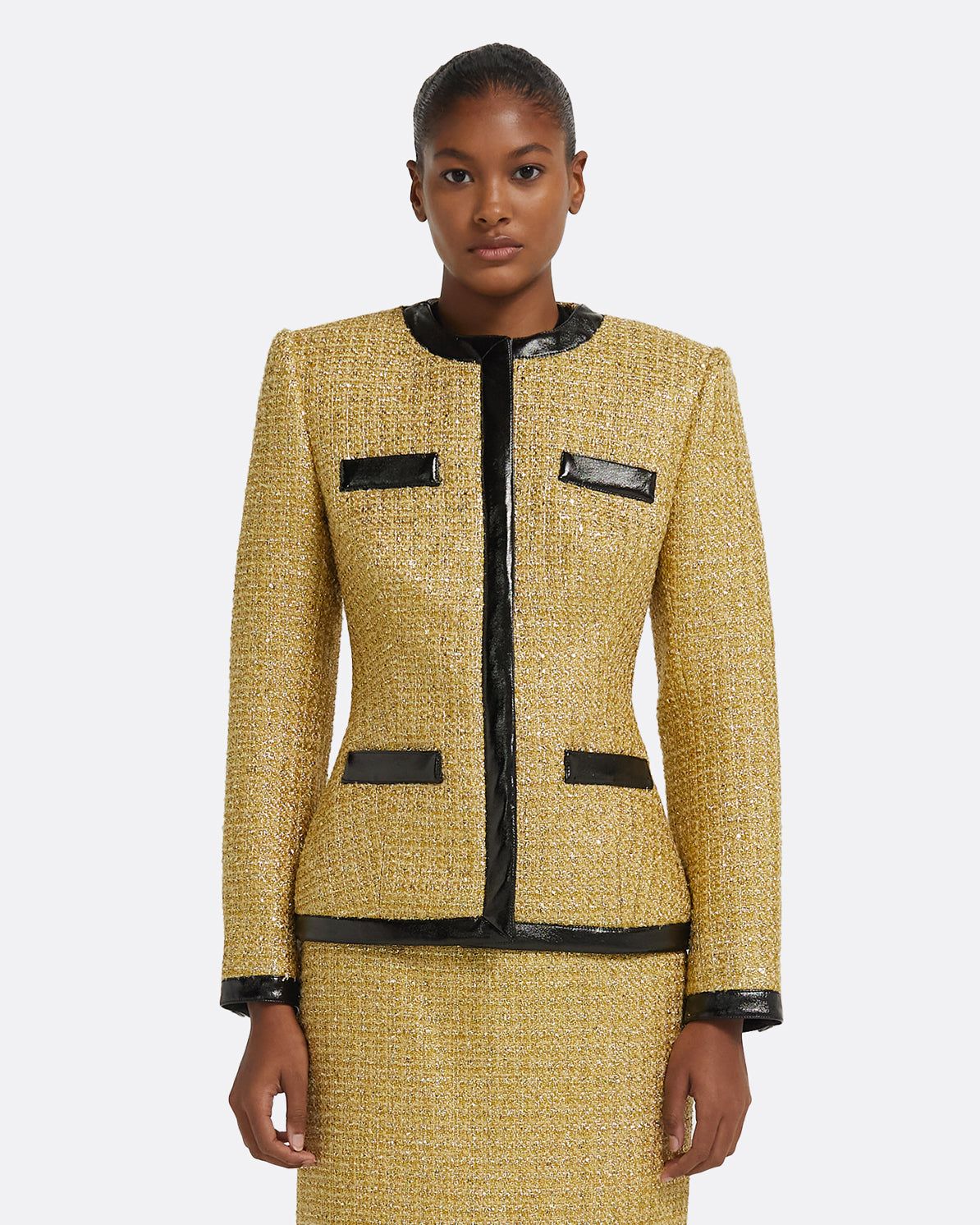 Vesper Jacket in Yellow Gold