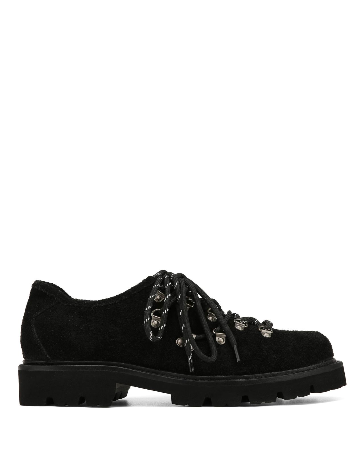 Damon-M Black Hairy Suede