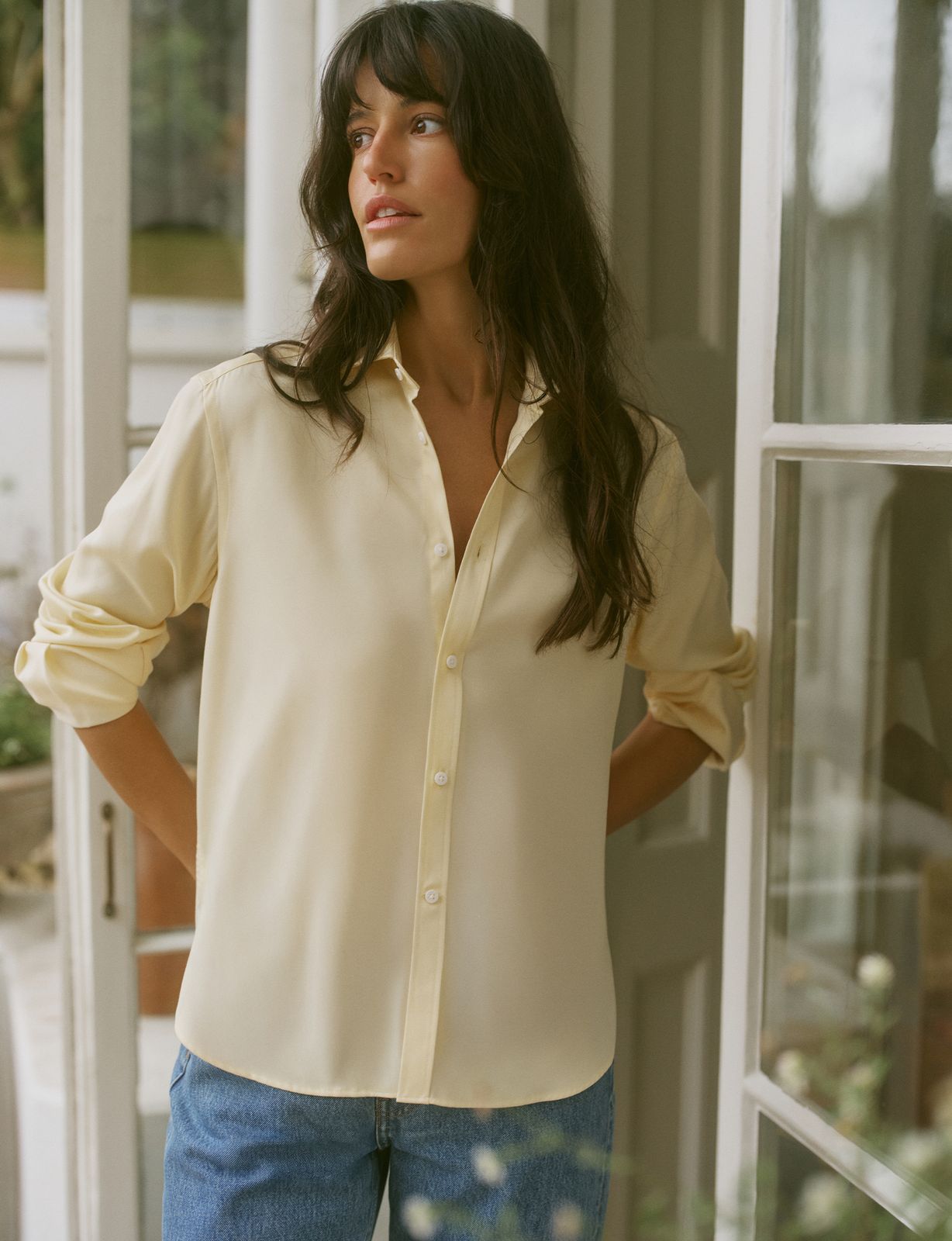The Classic: Tencel™ Lyocell, Pale Yellow