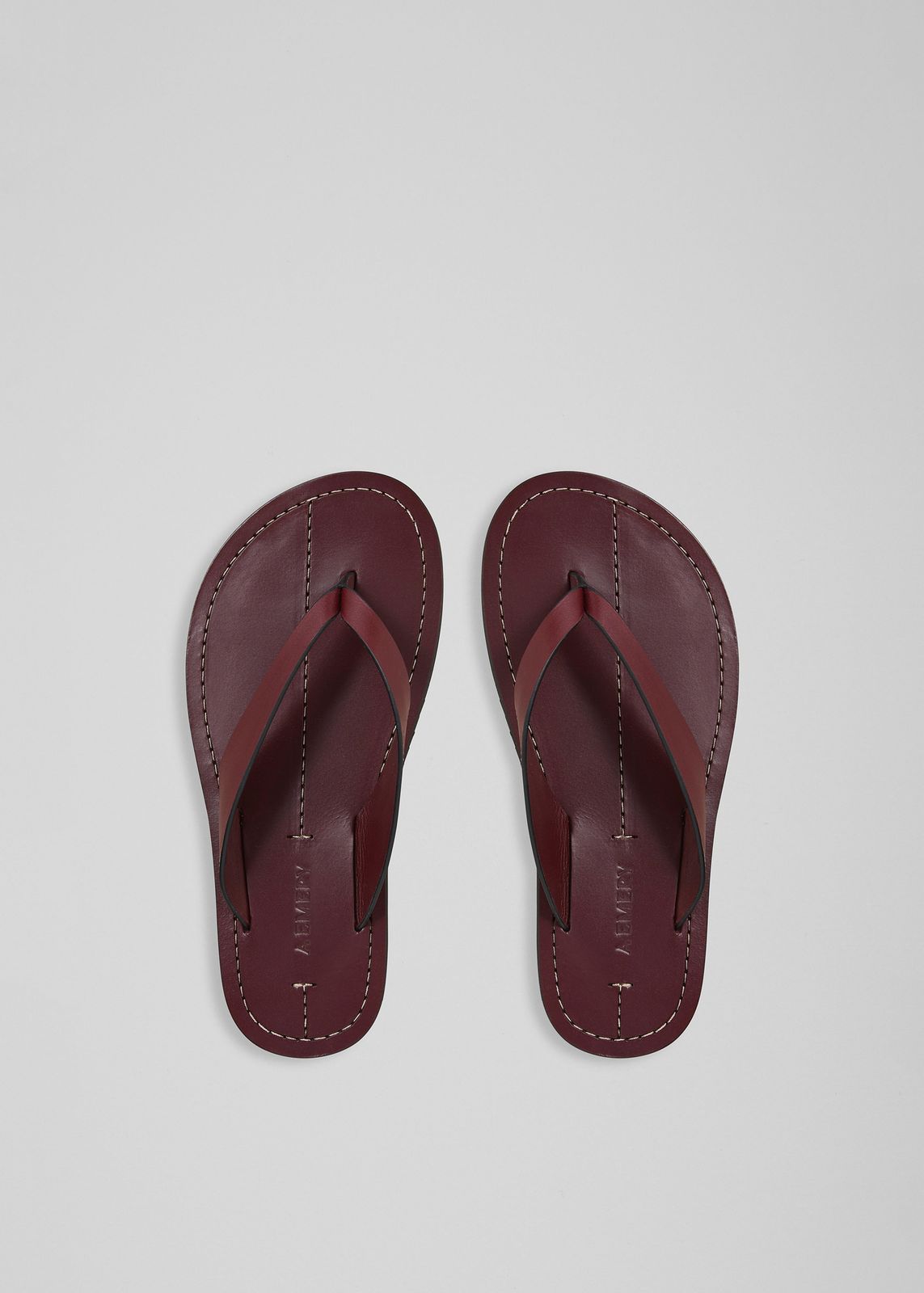 A.Emery The Flora Sandals - Merlot