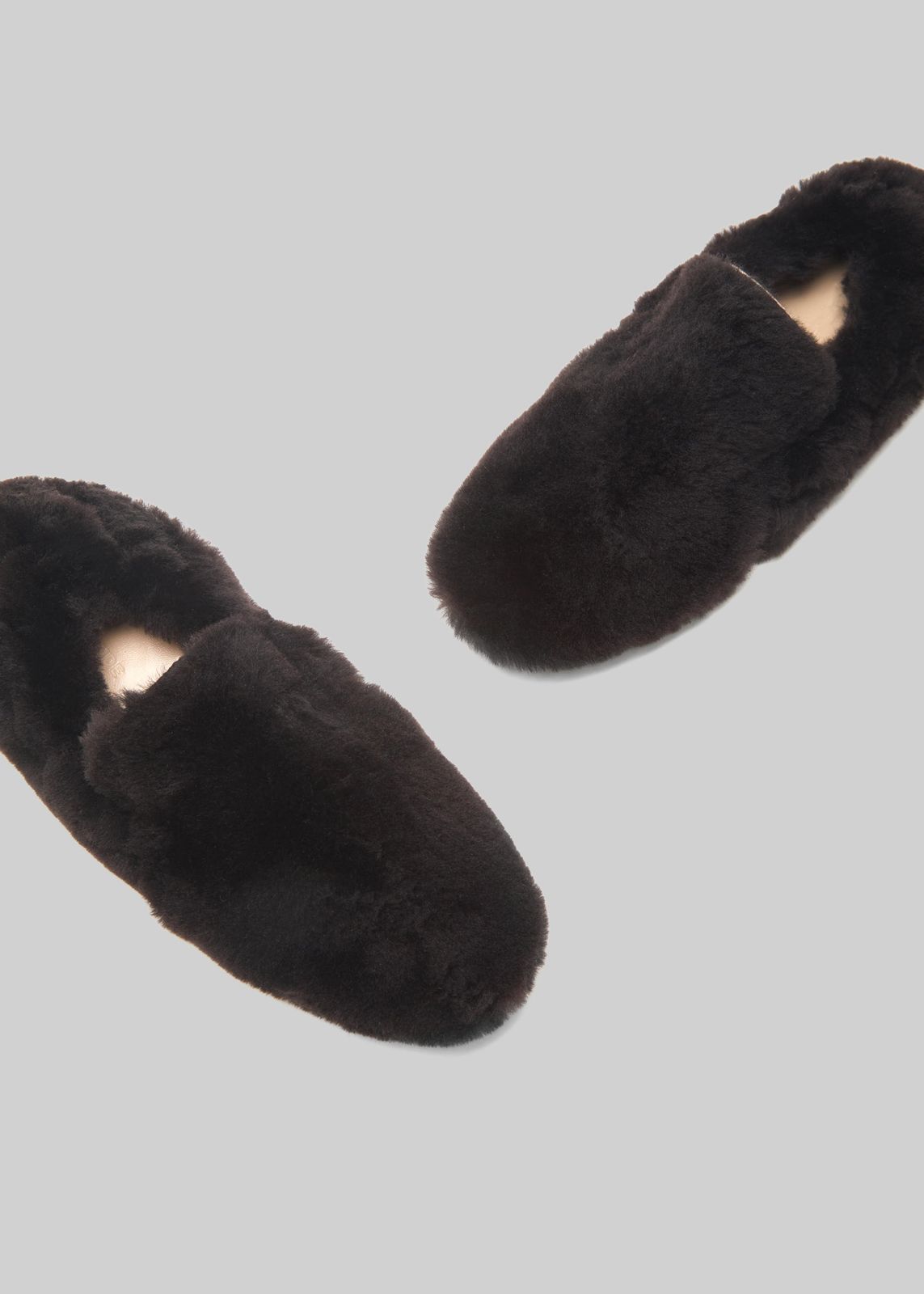 Le Monde Beryl Orlando Mocassin Shearling - Chocolate