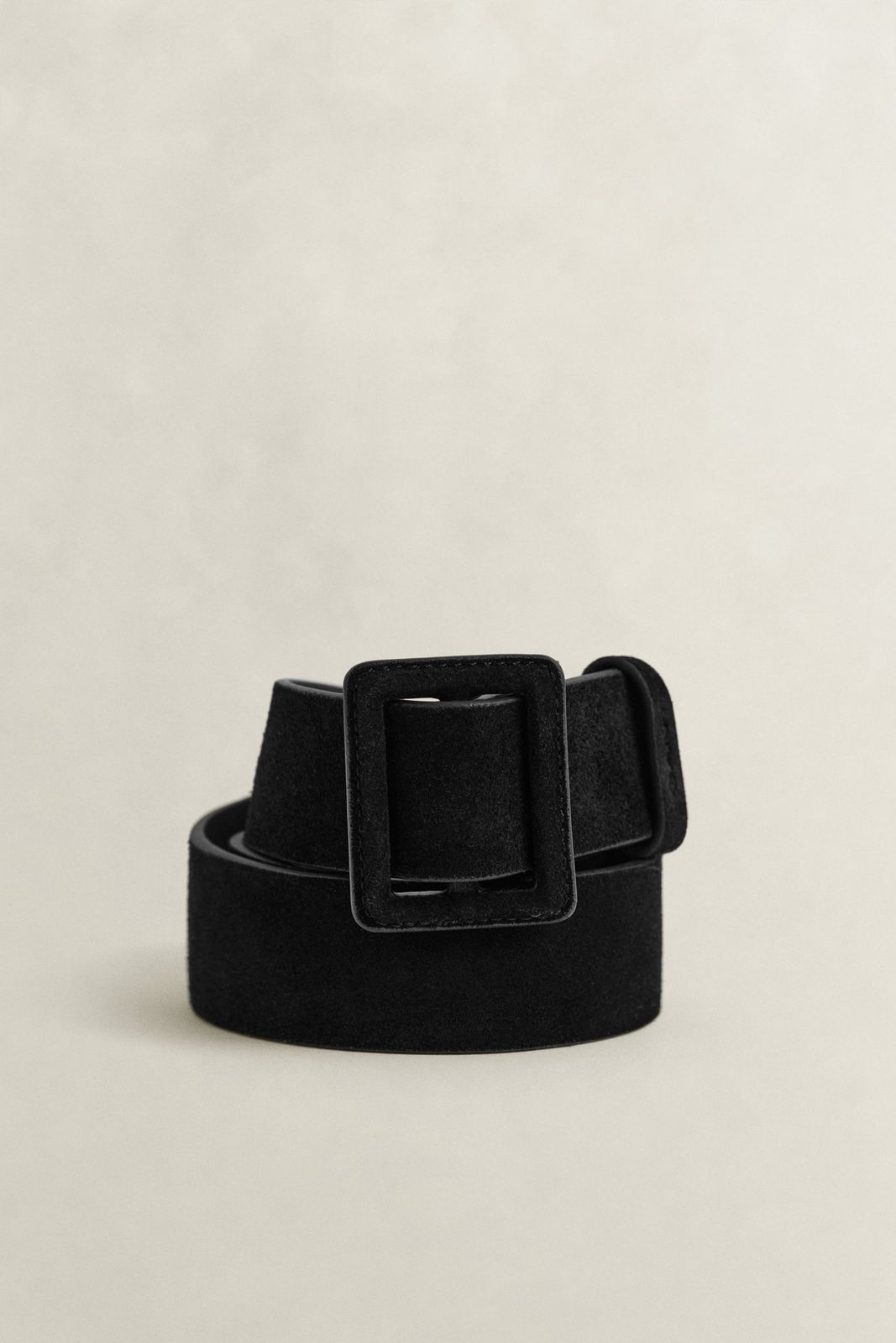Suede Belt - BLACK
