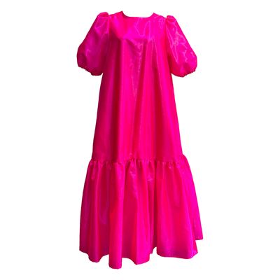The Blaise Dress with Puff Sleeves