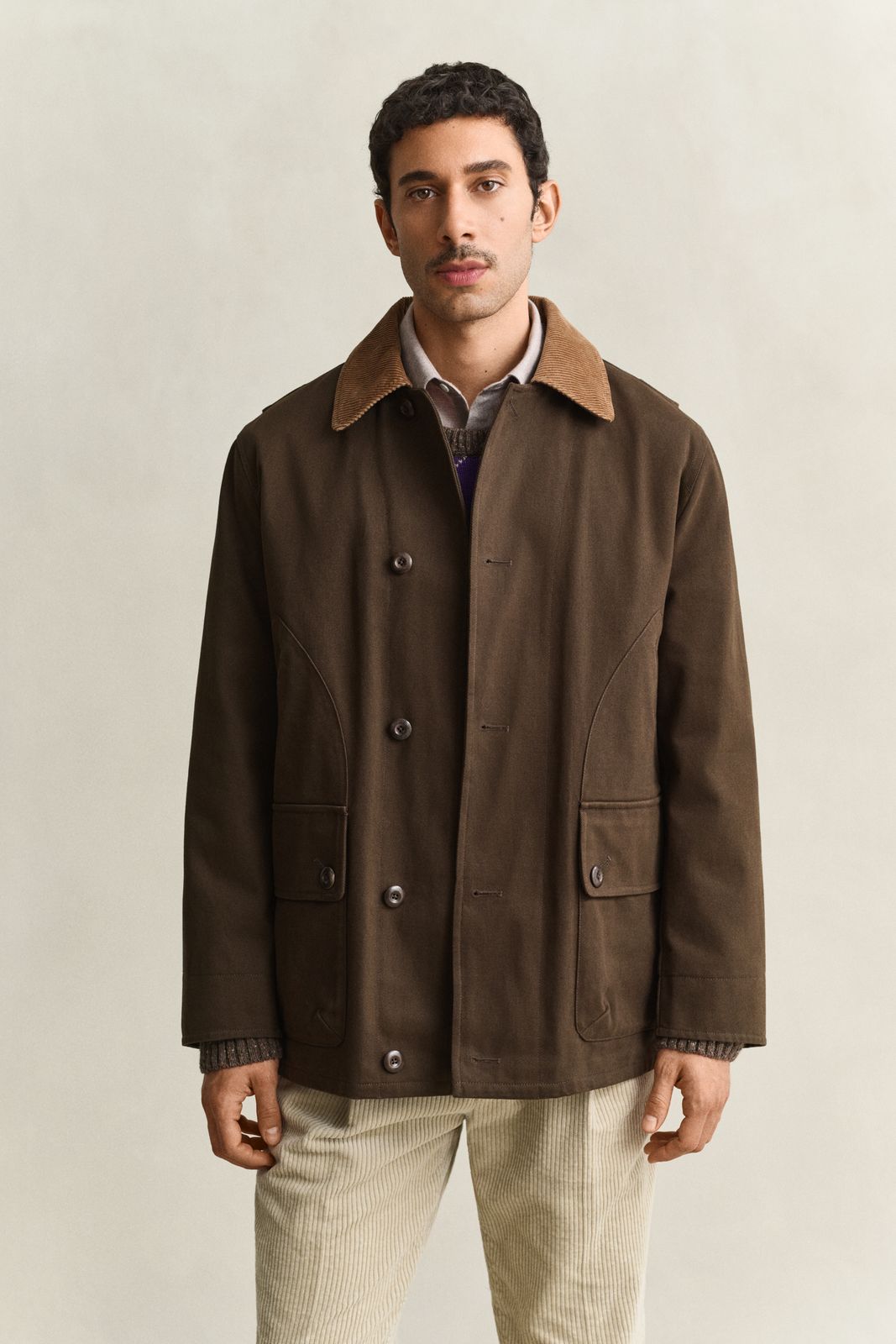 Moleskin Decker Jacket - DARK MOSS GREEN