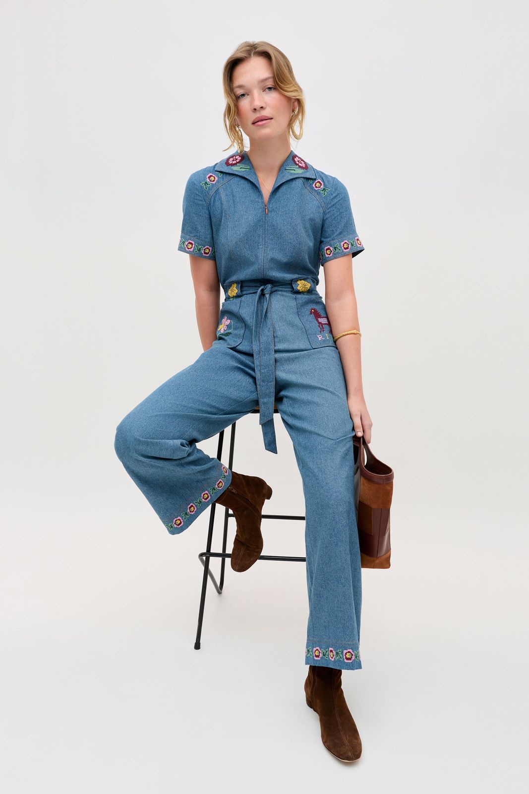 Briana - Juliette Embroidery Blue