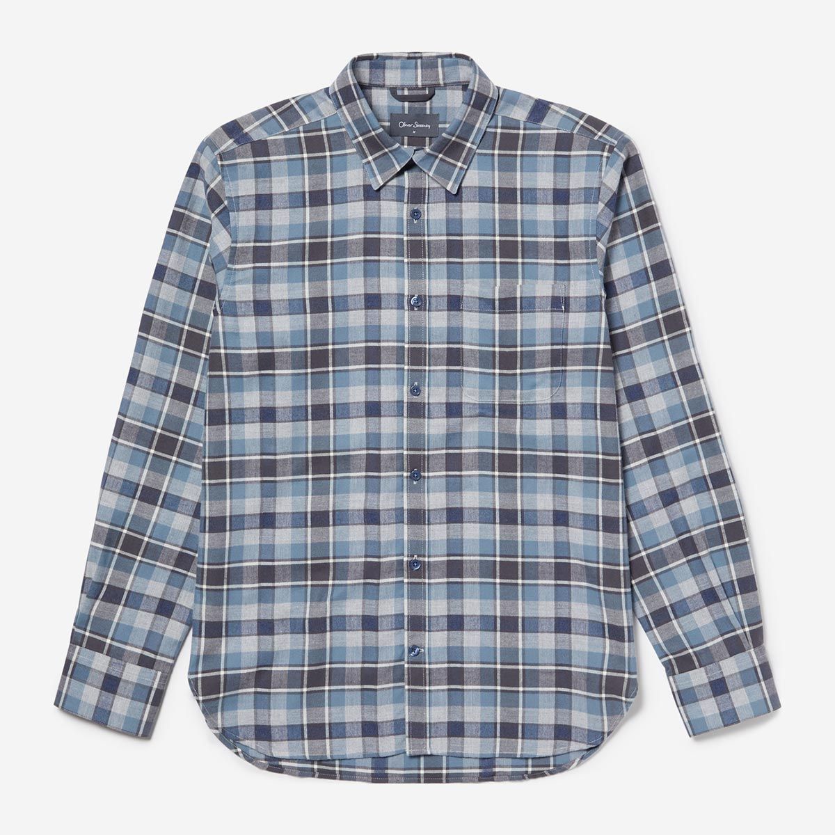Censo Navy/grey Check